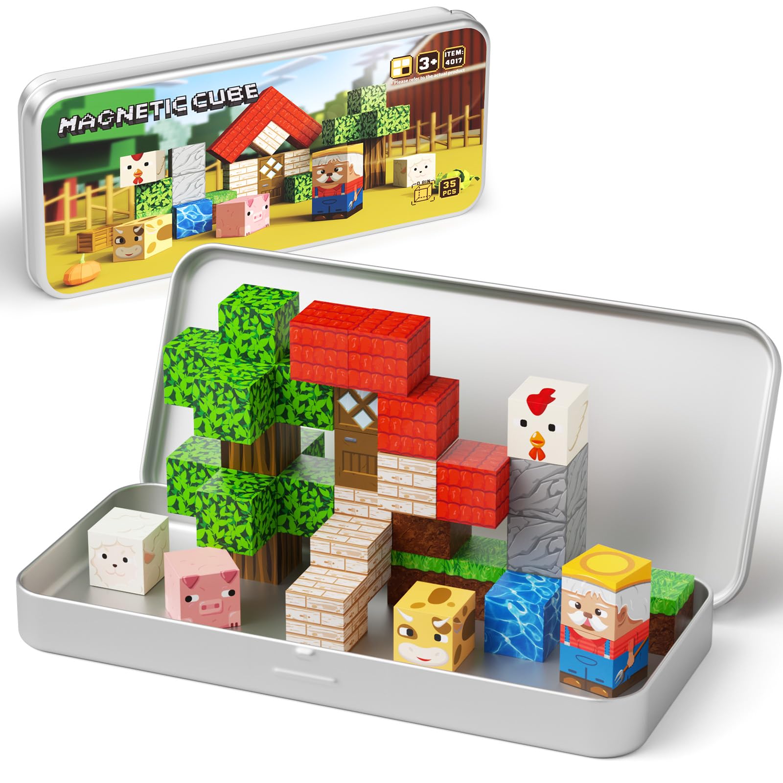Mini Magnetic Travel Building Blocks