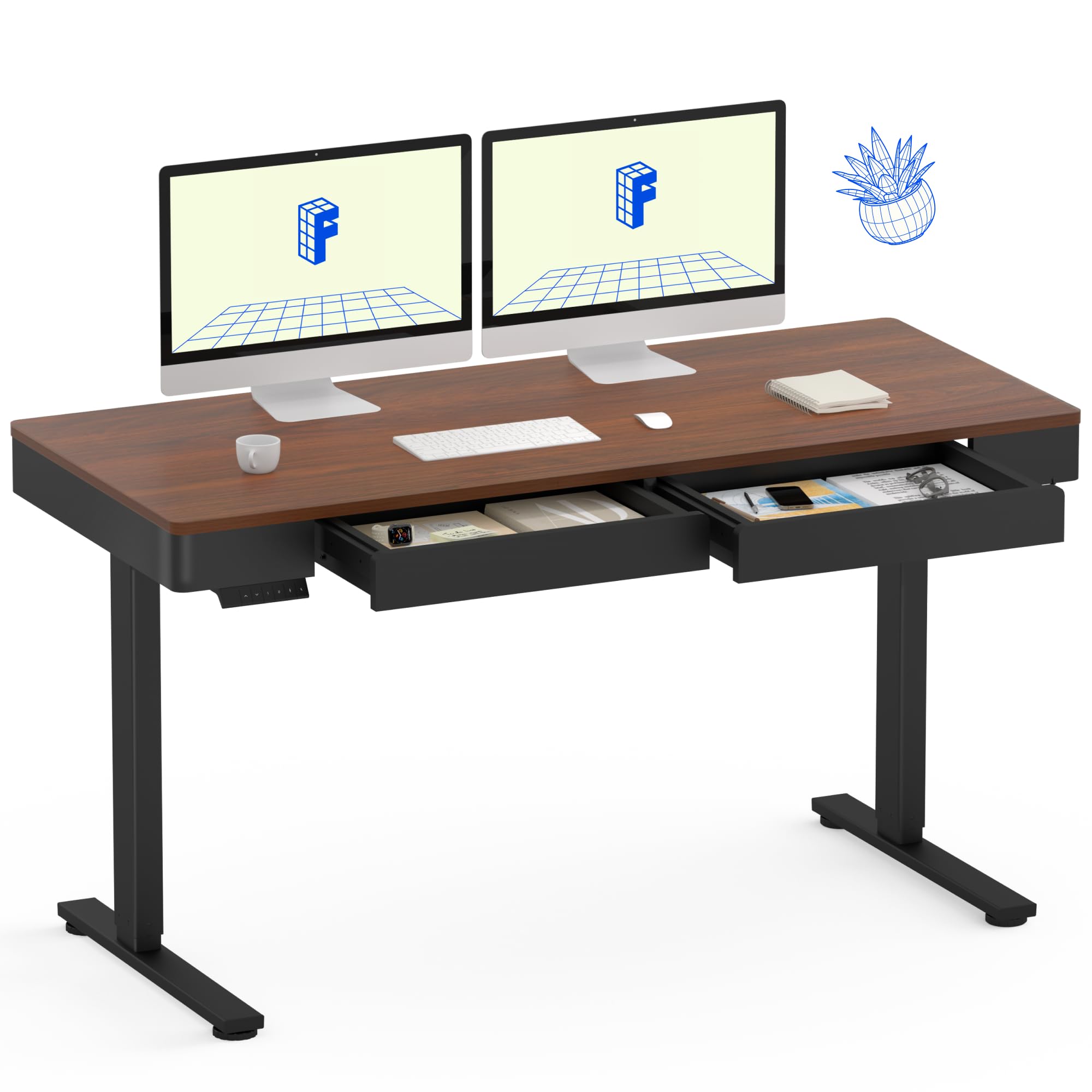 FLEXISPOT Standing Desk with Drawer