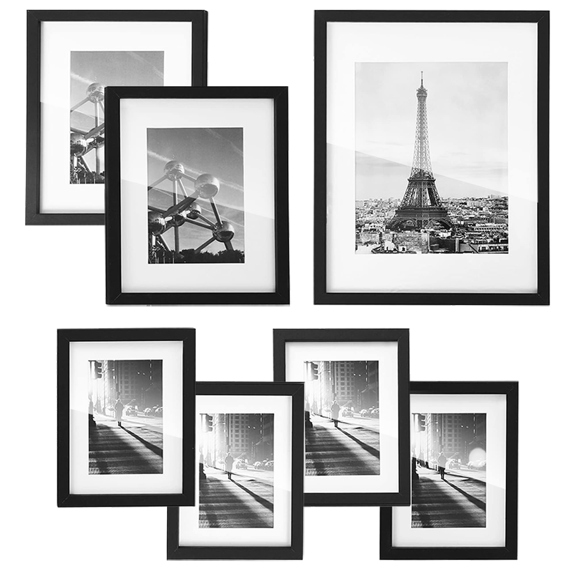 SONGMICS 7-Piece Gallery Wall Frame Set