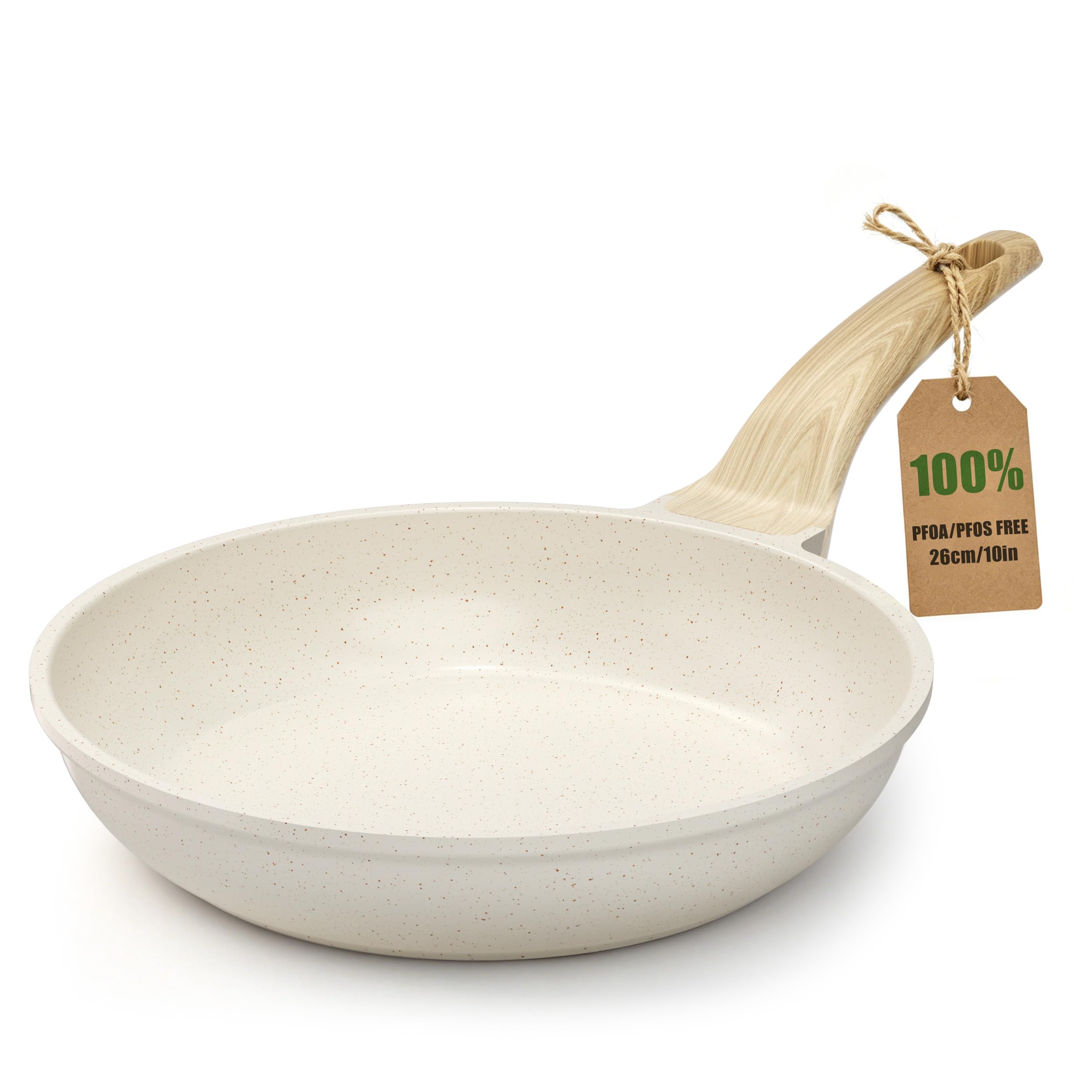 YASHE 10-Inch Granite Nonstick Frying Pan