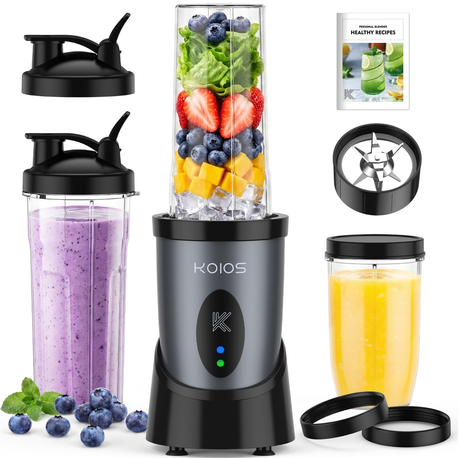 KOIOS 900W Personal Blender