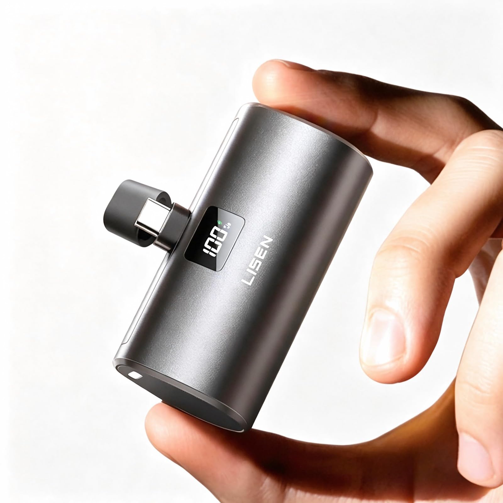 LISEN 6800mAh Mini USB C Portable Charger