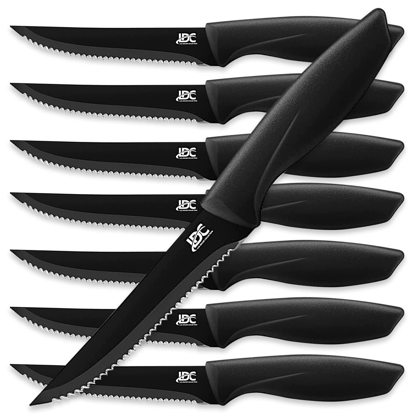 LDC Serrated Steak Knives Set of 8