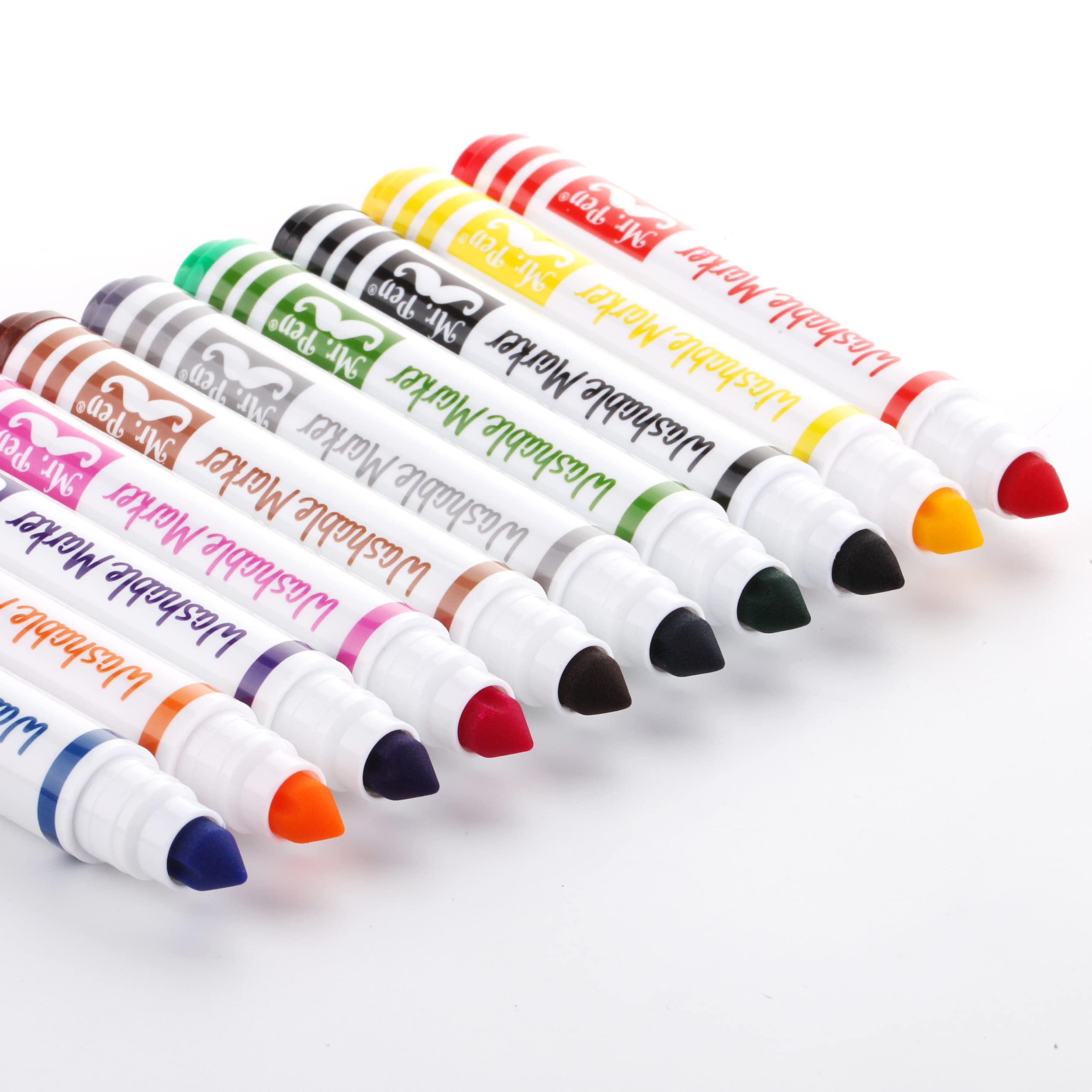 Mr. Pen Washable Markers, 10 Pack