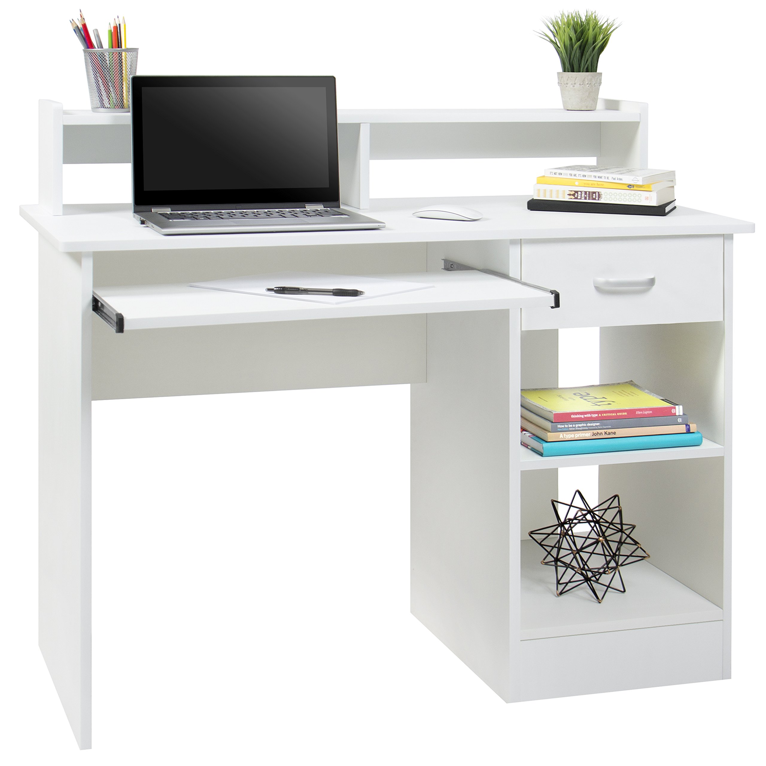 Best Choice Products Commercial Home Computer Laptop Work Station Desk Table