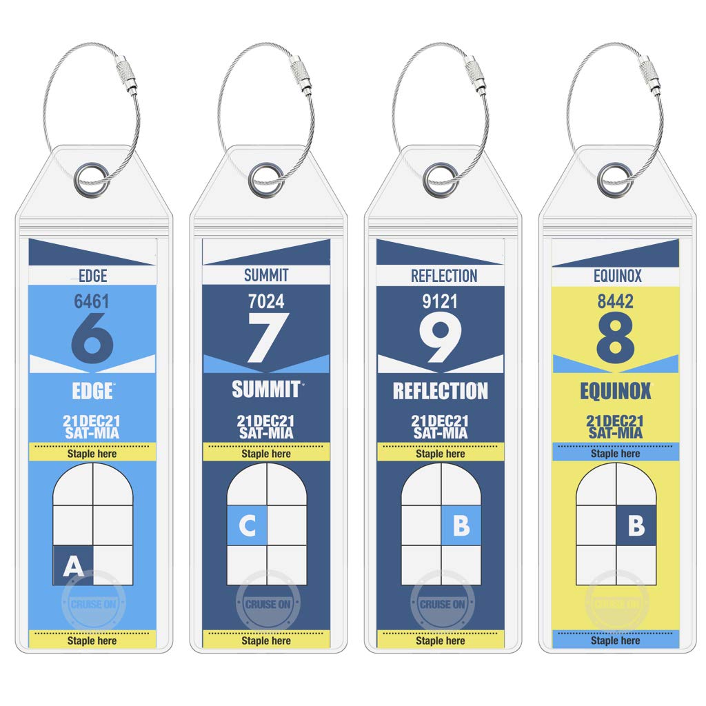 Cruise On Celebrity Holders, 4-Pack