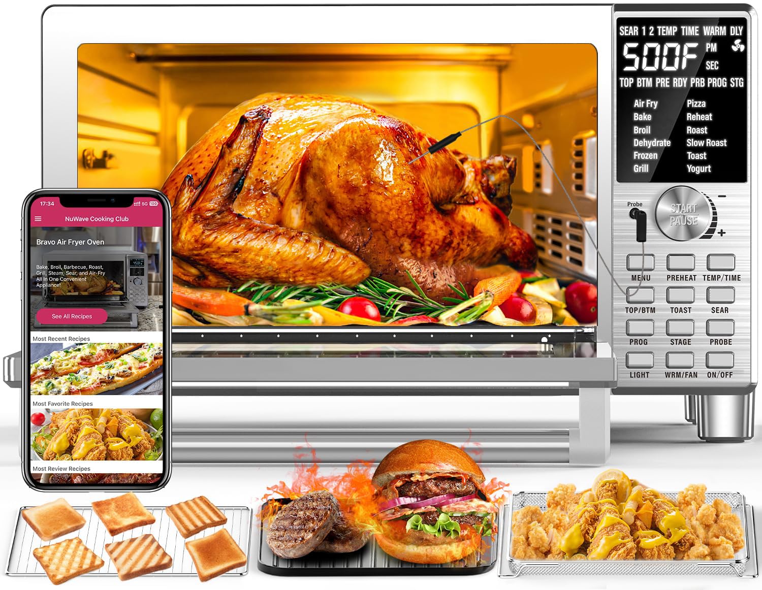 Nuwave Bravo XL 30-Qt Smart Oven