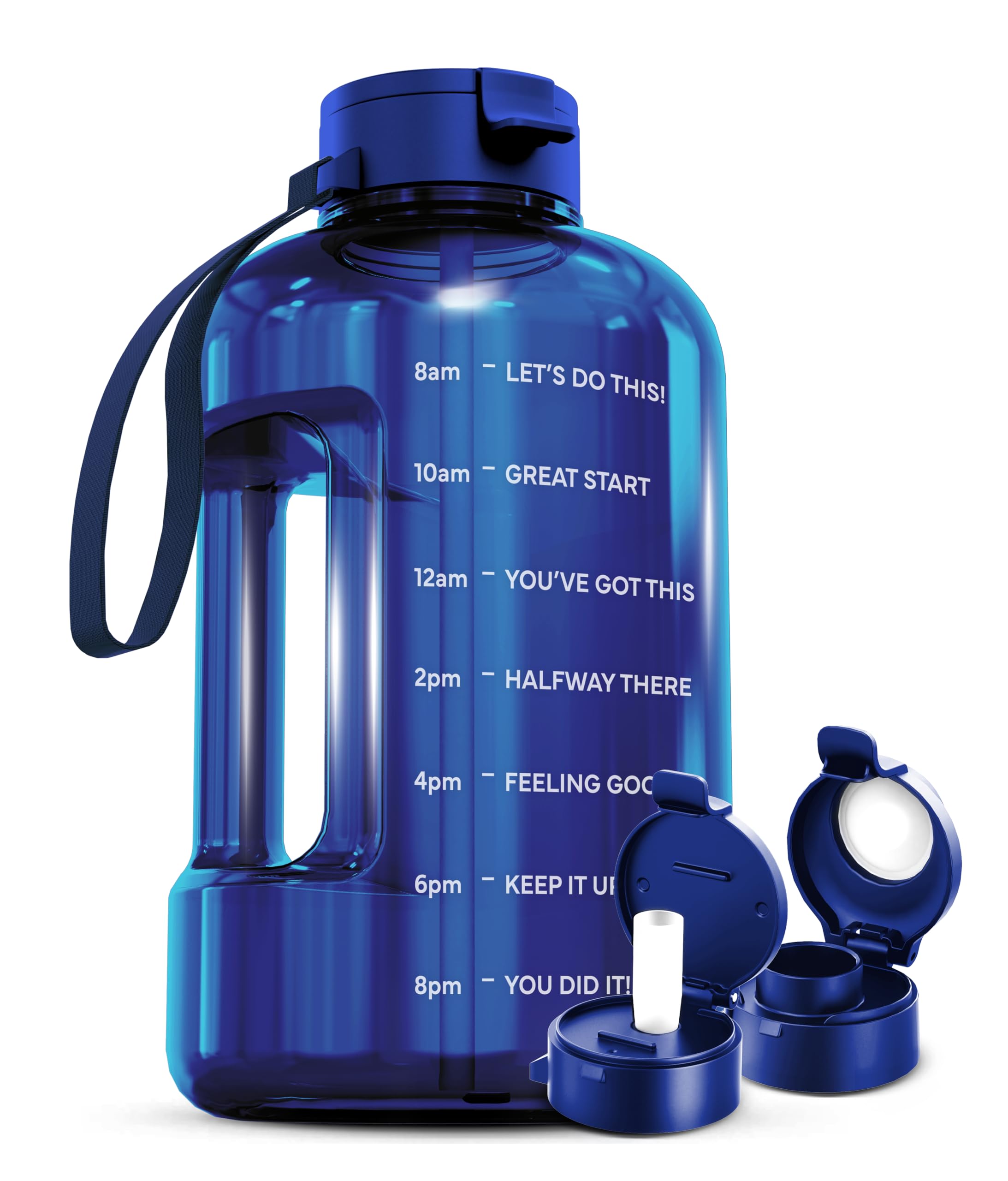 AQUAFIT 128 oz Water Bottle With Time Marker