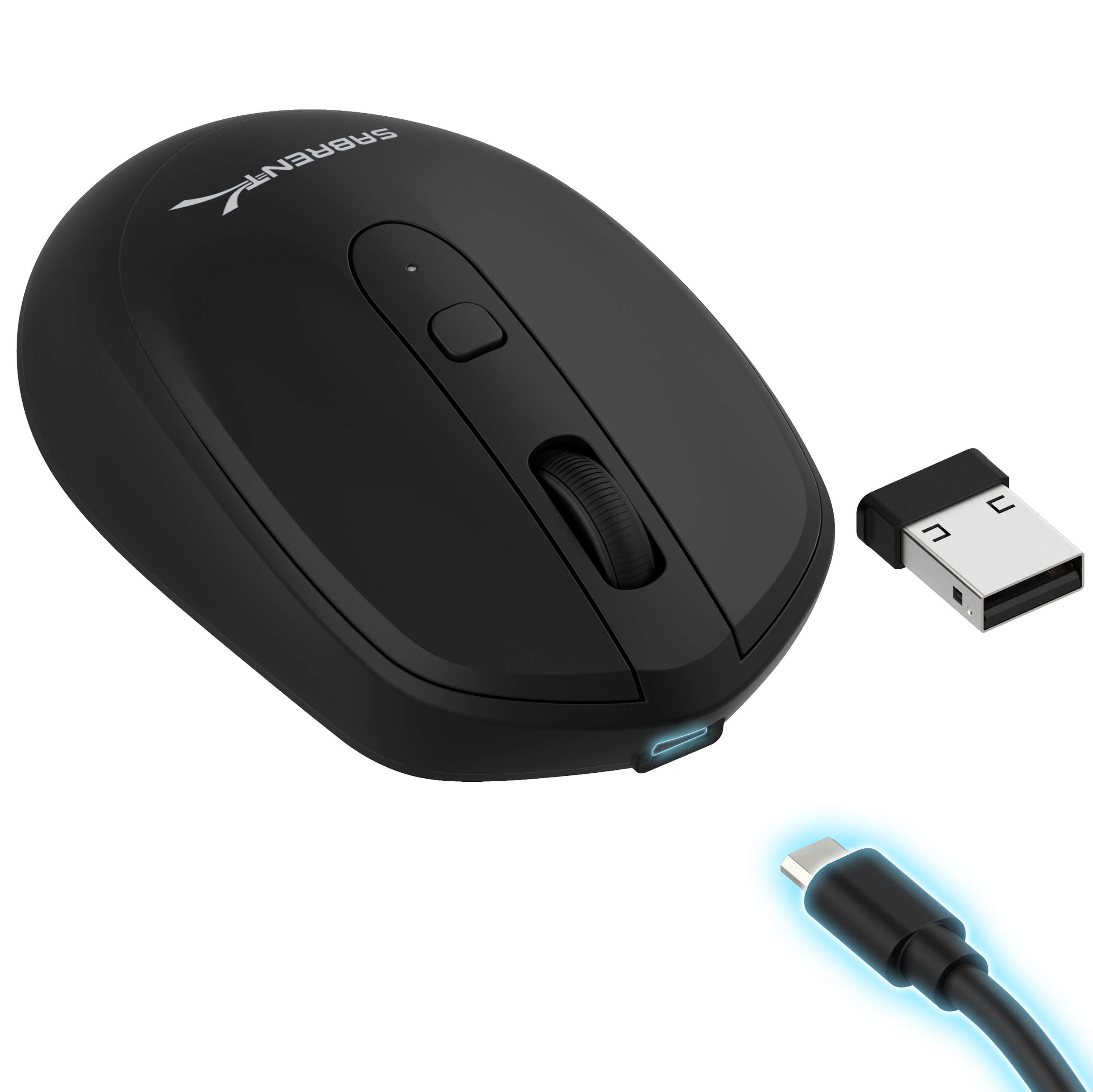 SABRENT Rechargeable Wireless Mouse