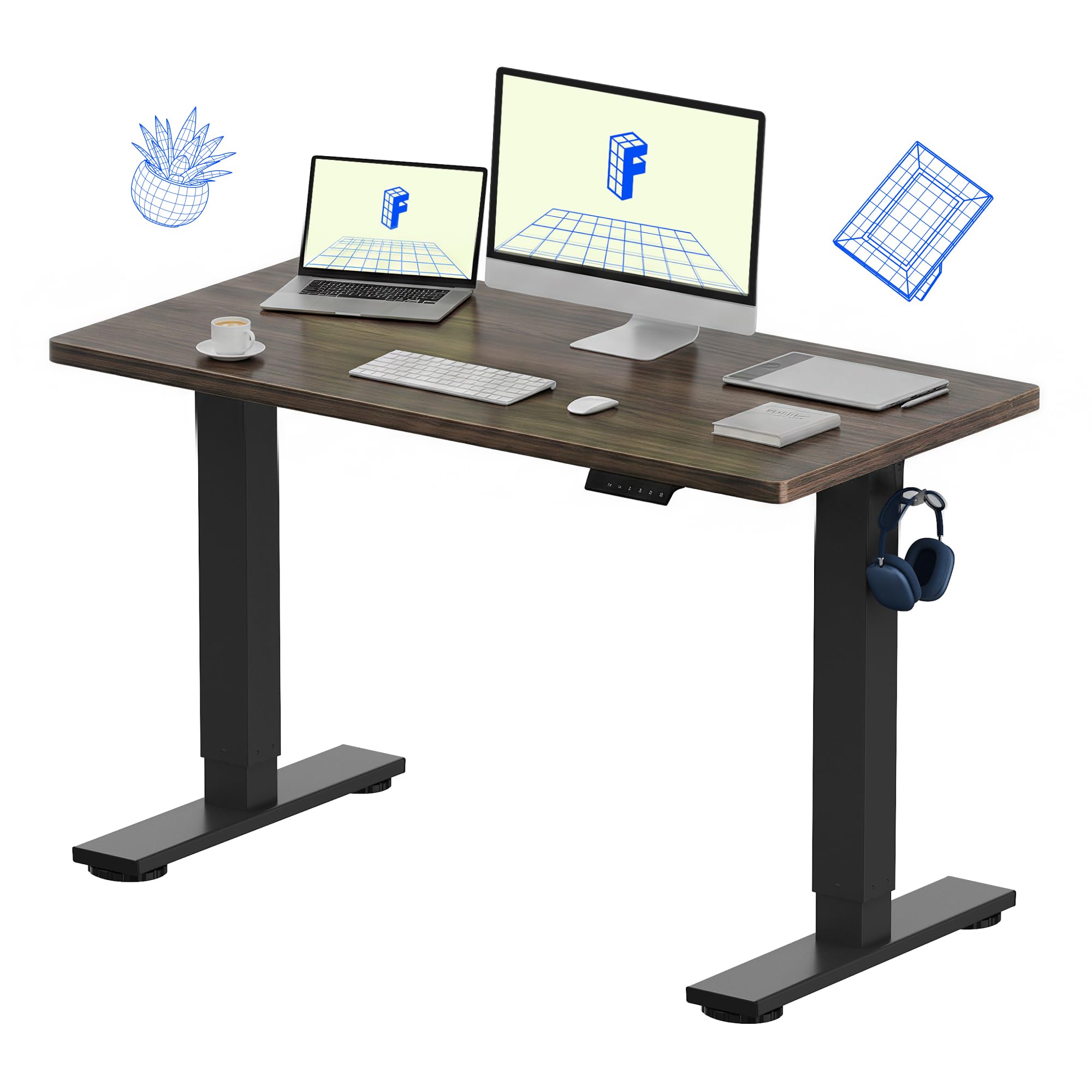 FLEXISPOT EN1 One-Piece Standing Desk