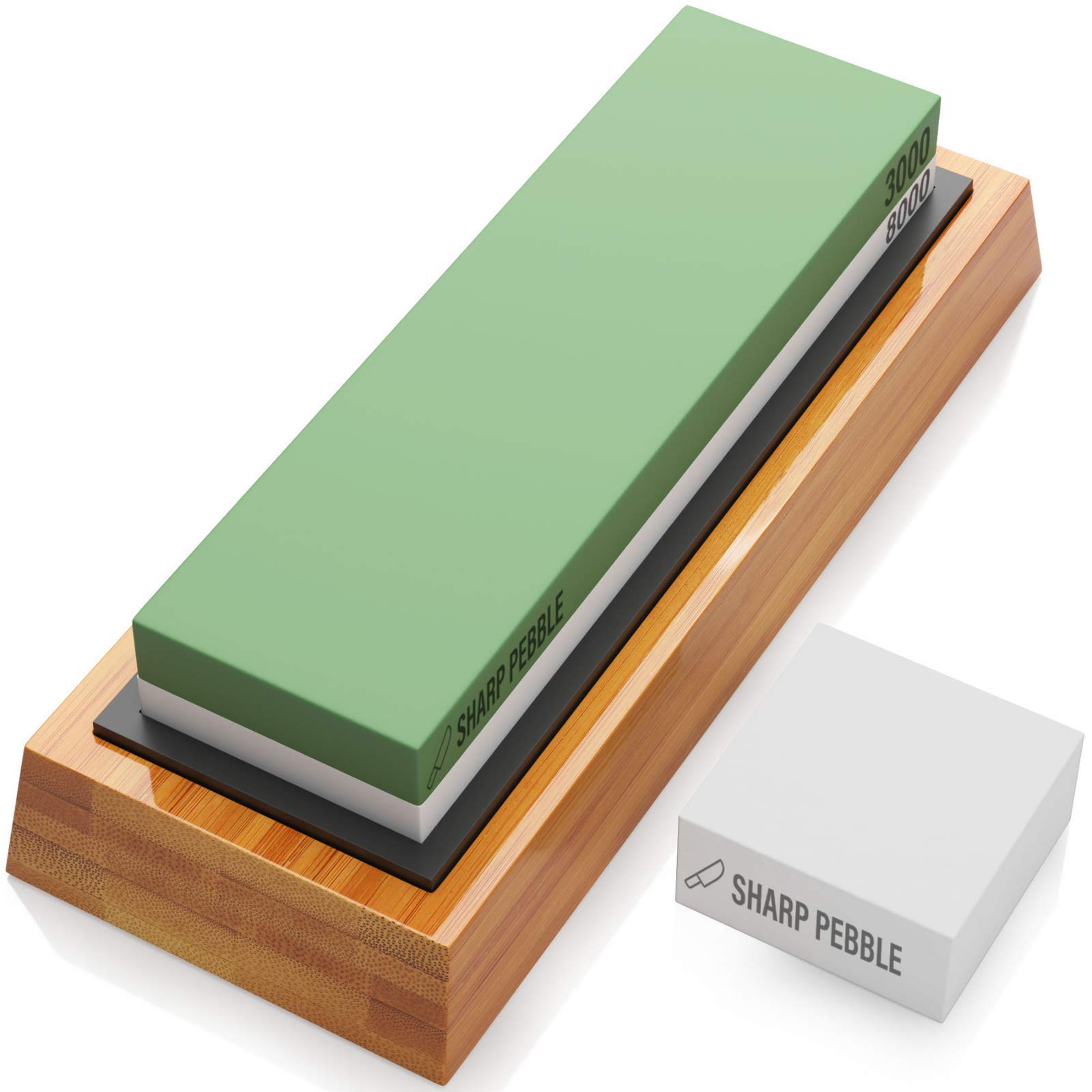 Sharp Pebble 3000/8000 Grit Whetstone Kit