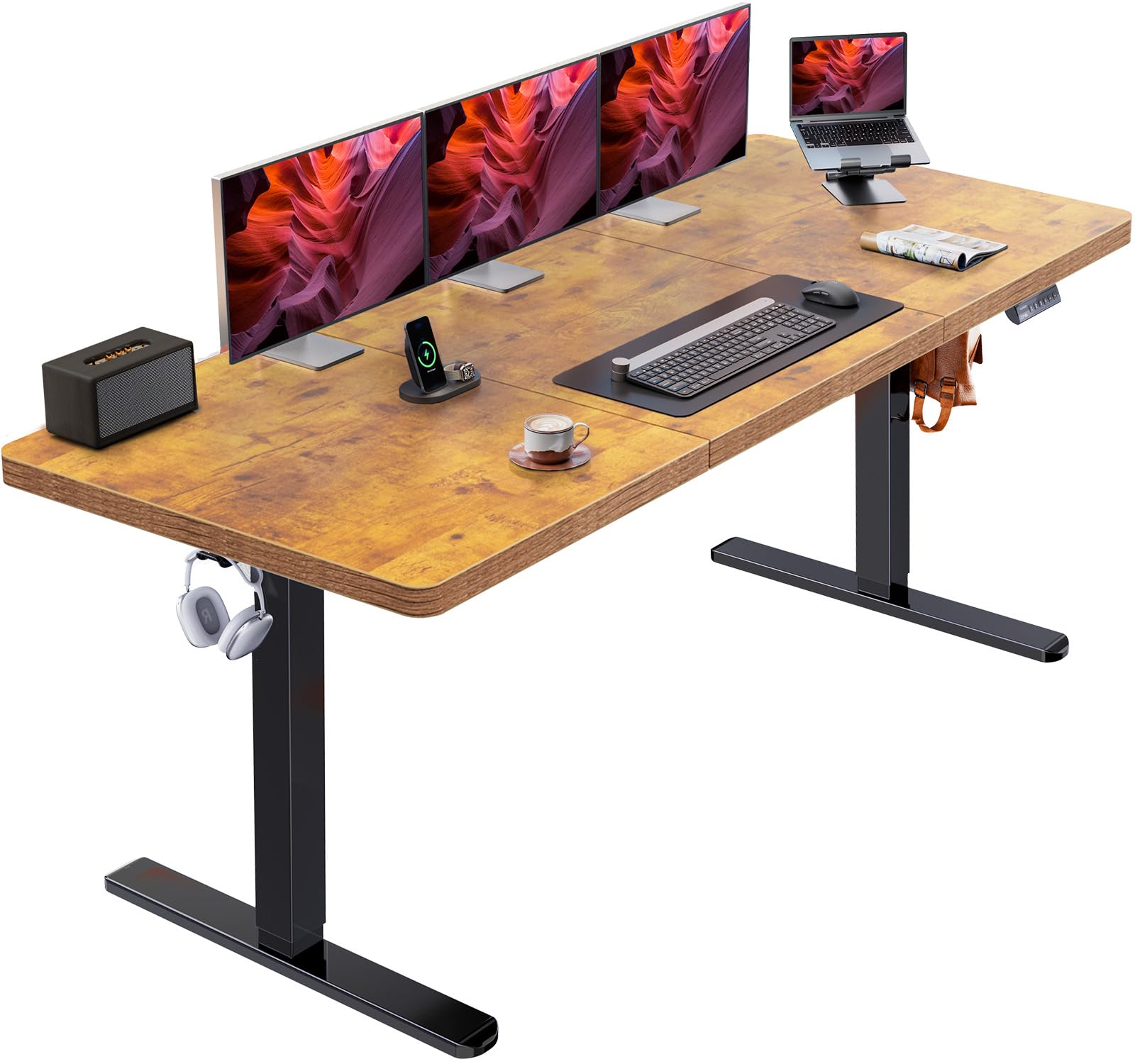 HUANUO 71 x 30 Inch Brushless Standing Desk