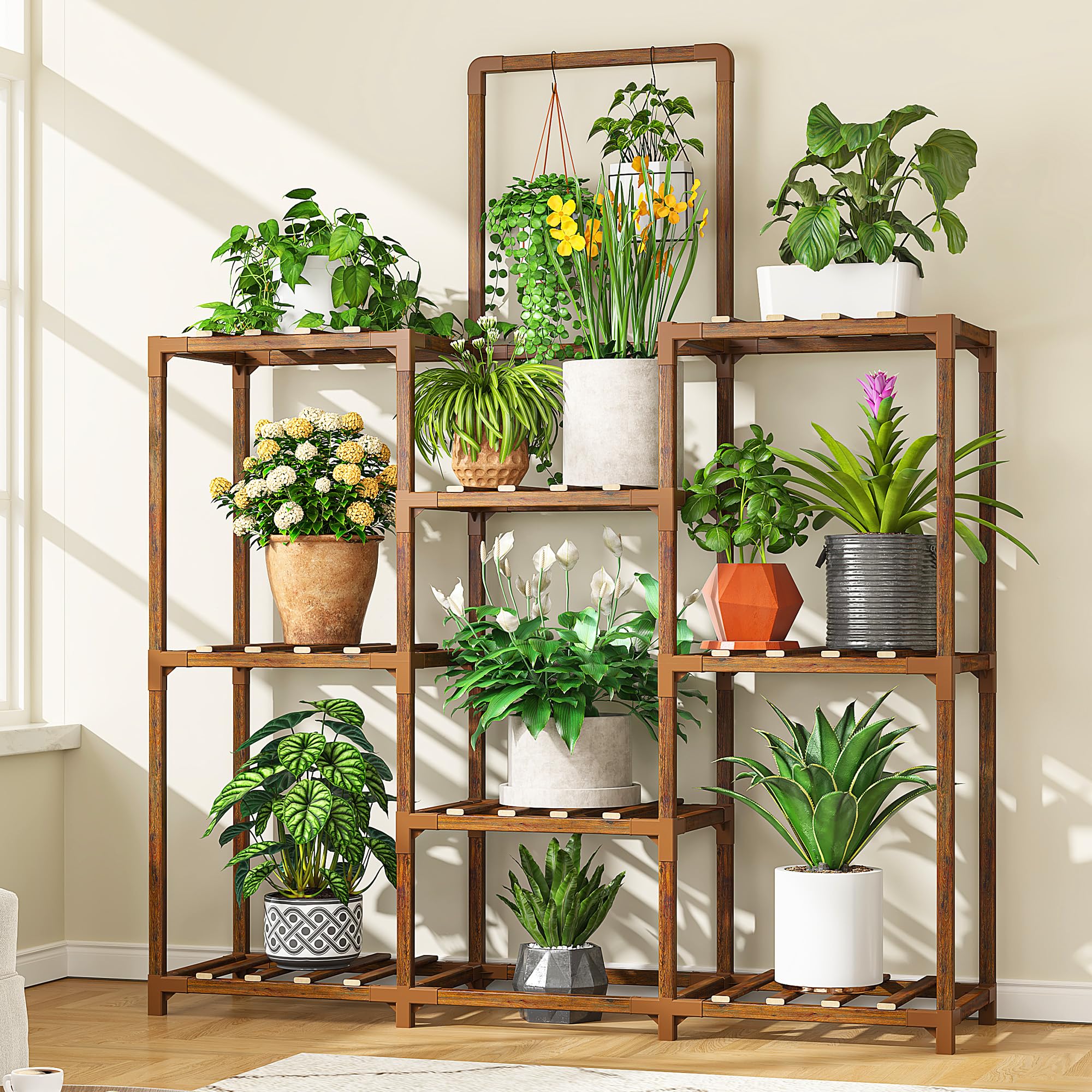 EnHomee 47.2-inch 8-Tier Plant Stand