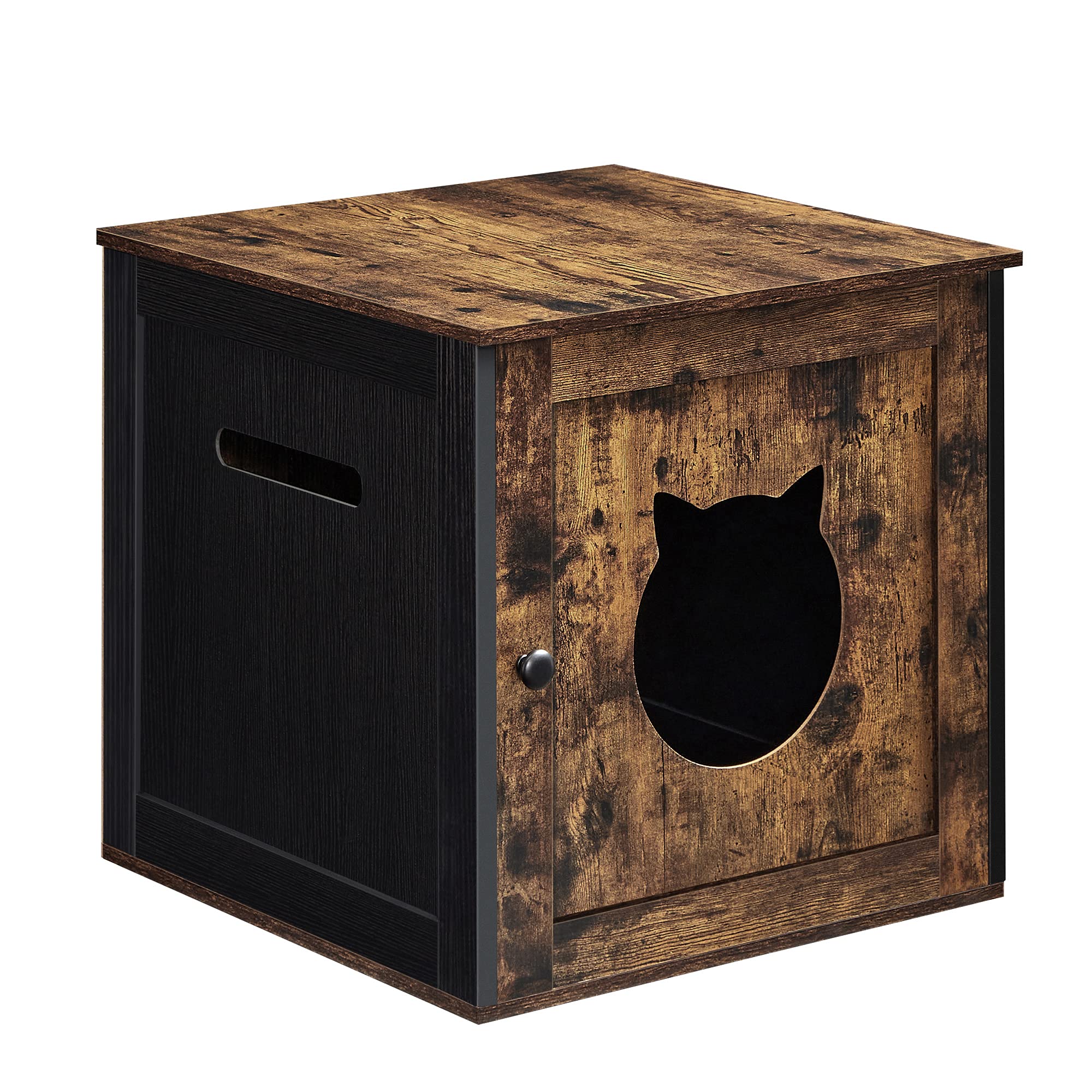 Feandrea Cat Litter Box Furniture with Single Door