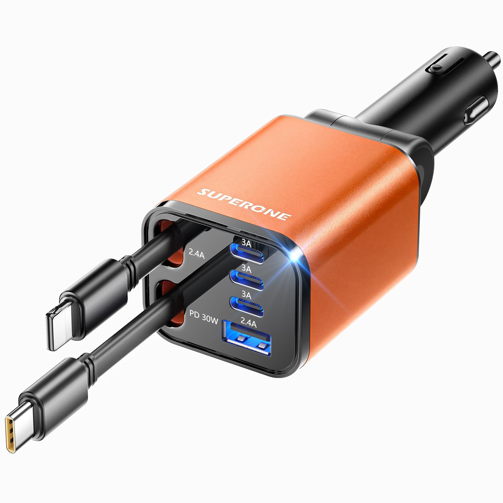 SUPERONE 99W Six-in-One Retractable Charger