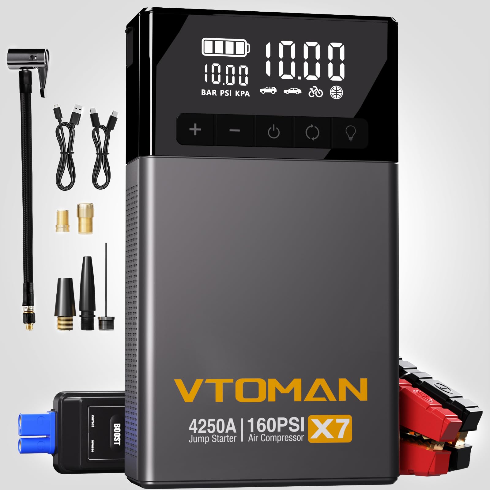 VTOMAN X7 4250A Jump Starter