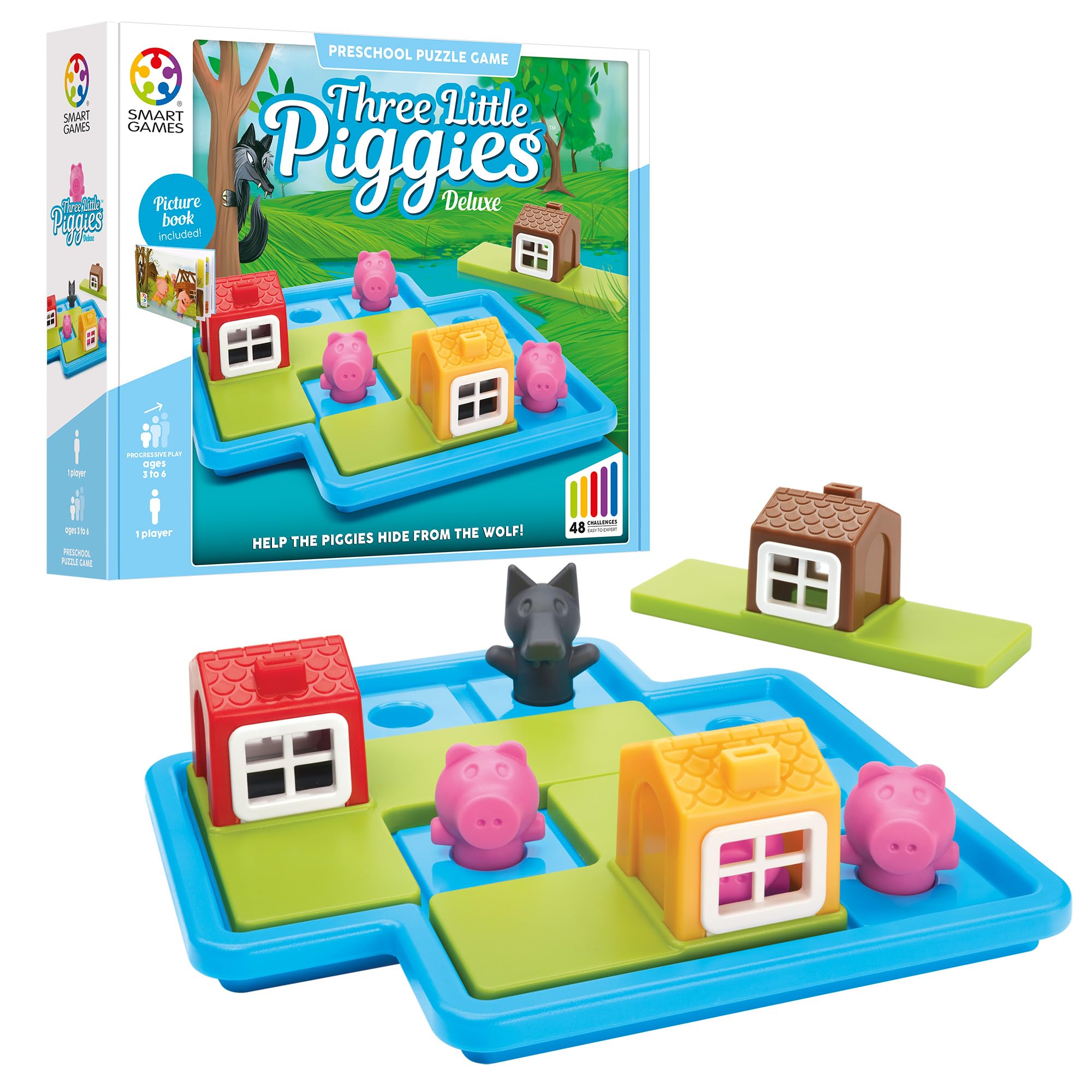 SmartGames Three Little Piggies Deluxe