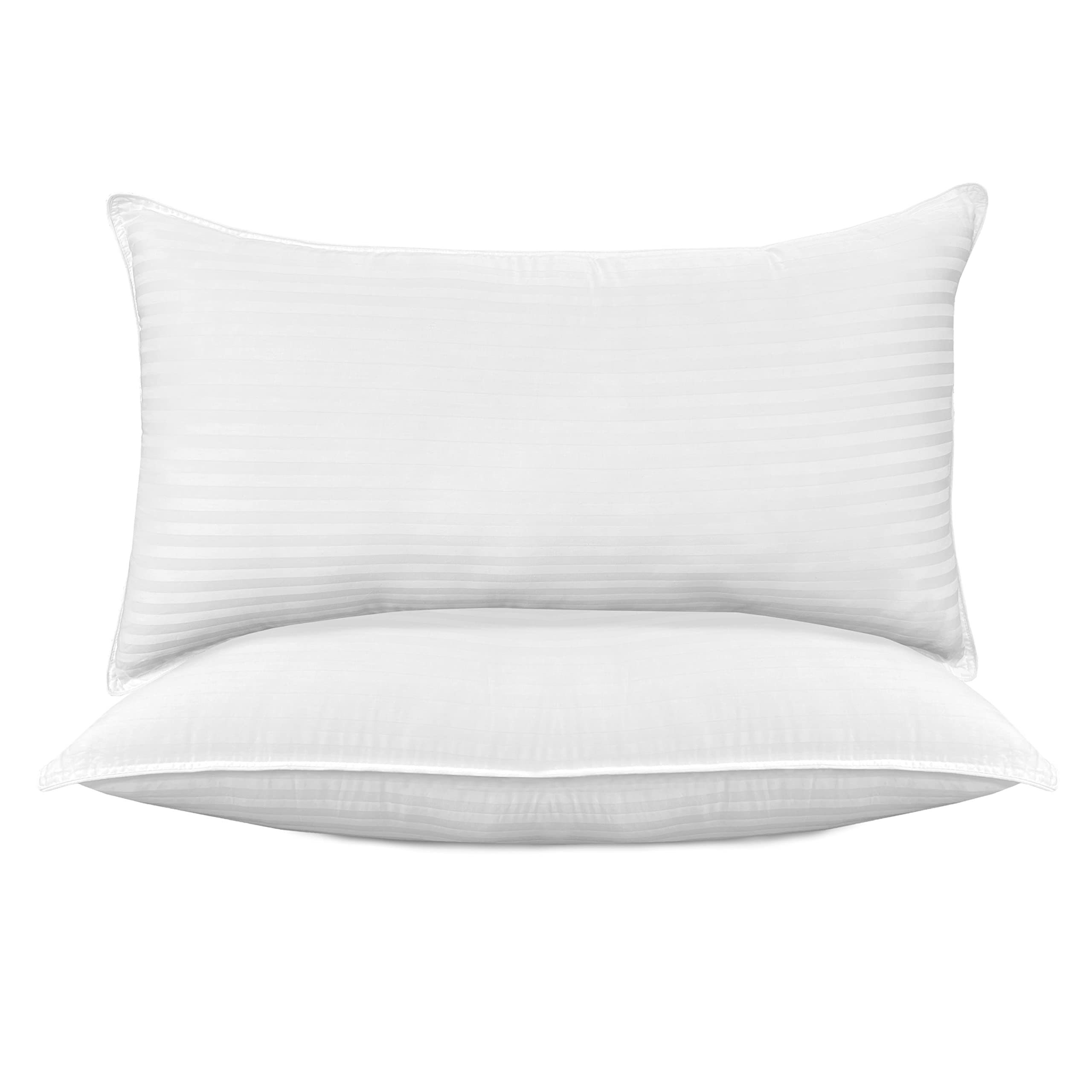Elegant Comfort King Gel-Infused Pillows, 2-Pack