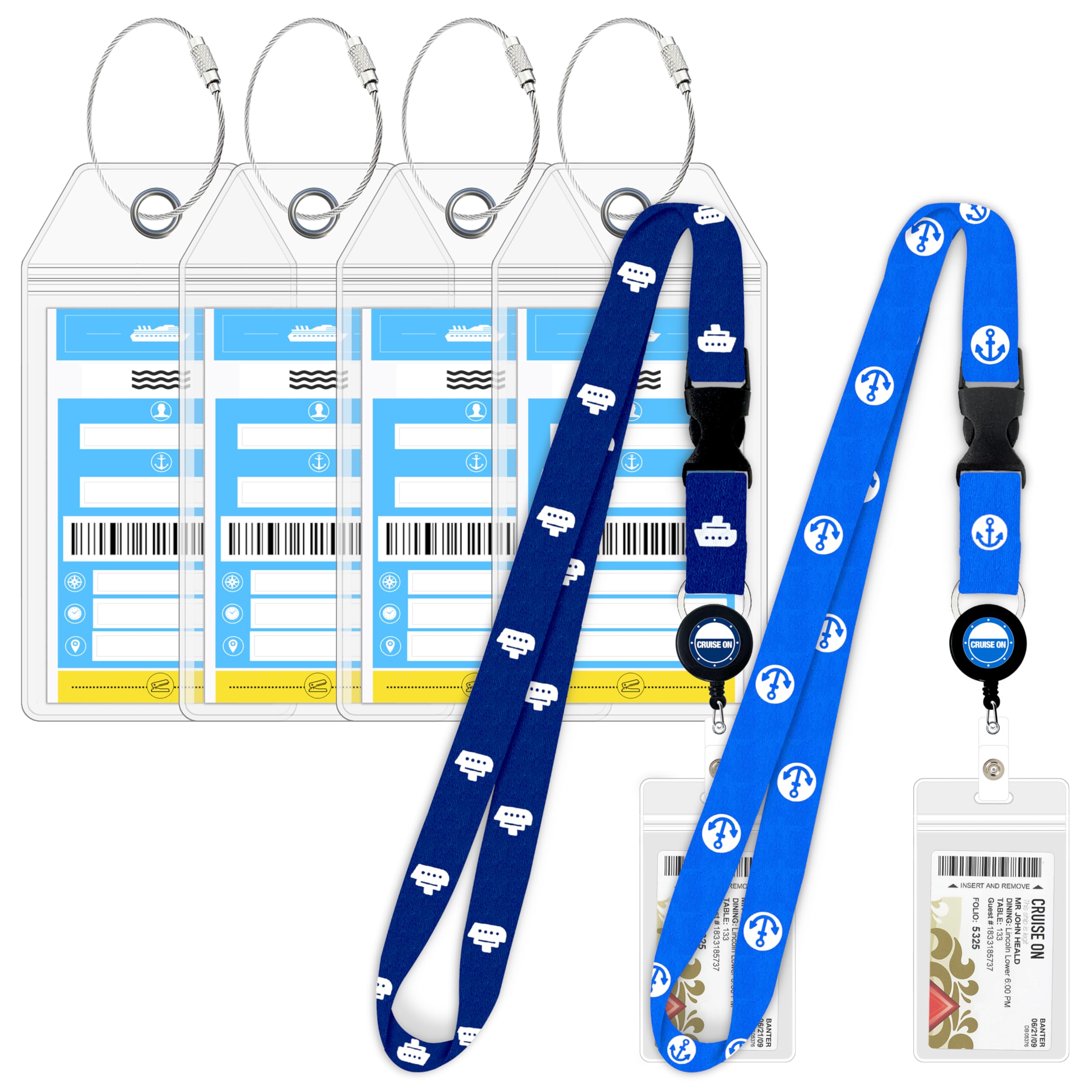 Cruise On Norwegian Holders and Lanyards