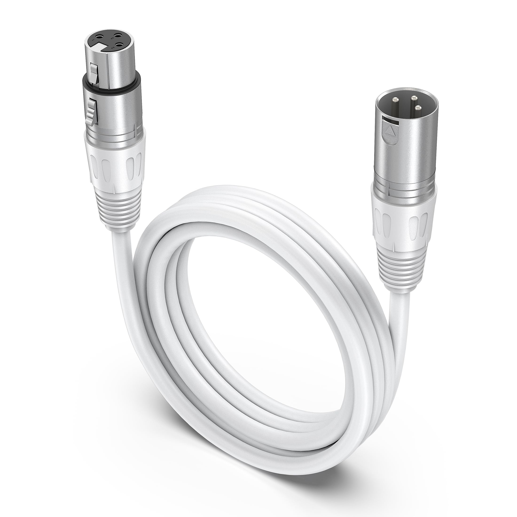 FIFINE L9W Balanced XLR Microphone Cable, White