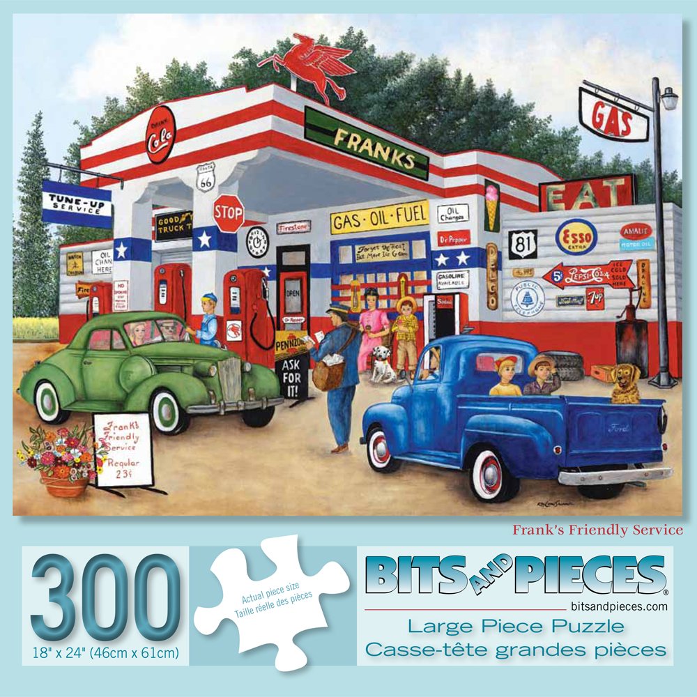 Bits and Pieces Frank’s Friendly Service, 300-Piece
