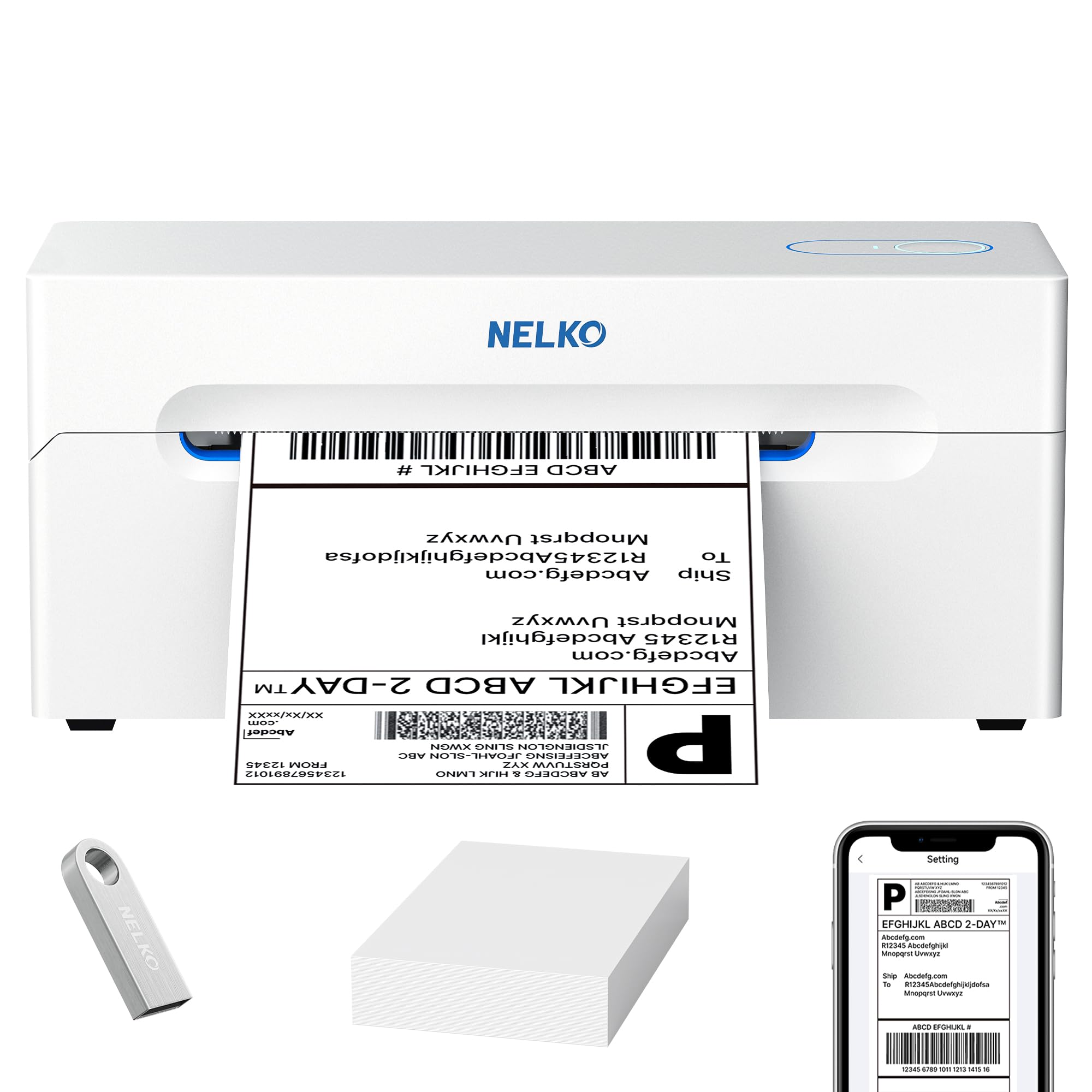 Nelko PL70E Shipping Label Printer