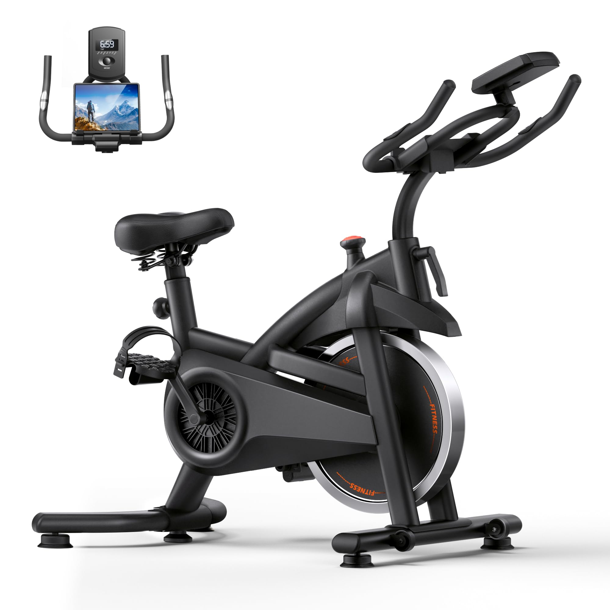 CURSOR FITNESS Magnetic Exercise Bike