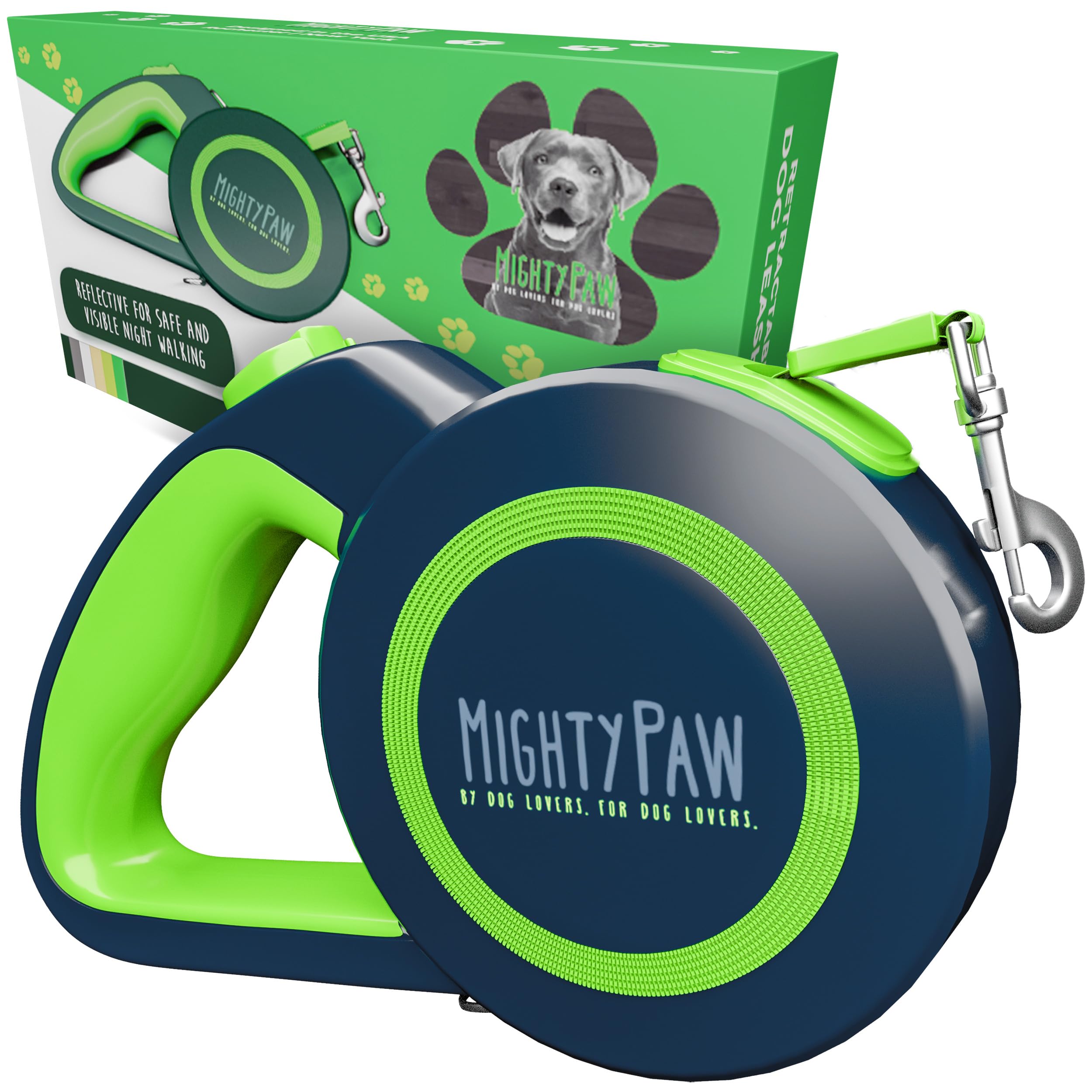 Mighty Paw Retractable Dog Leash 2.0