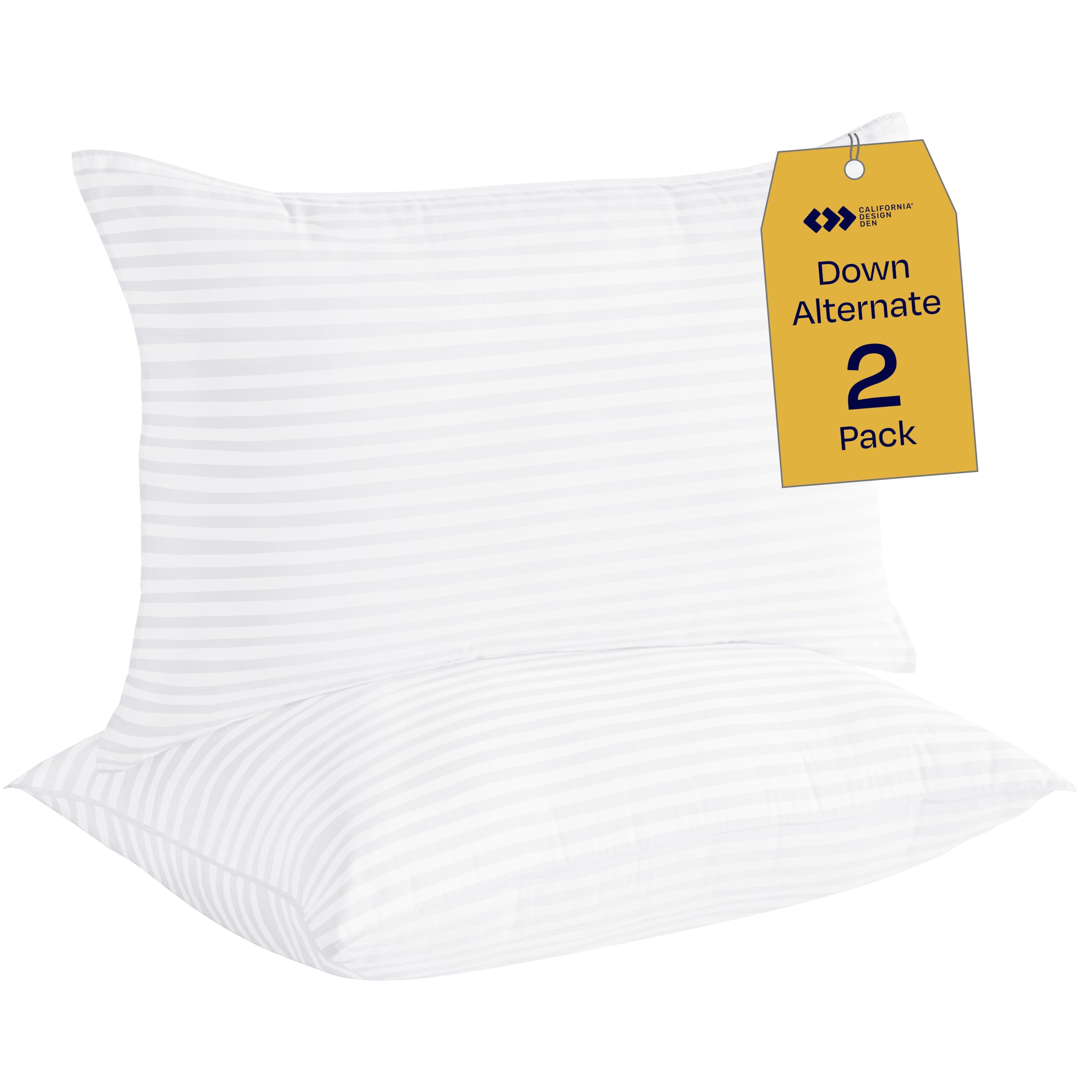 California Design Den King Bed Pillows, Set of 2