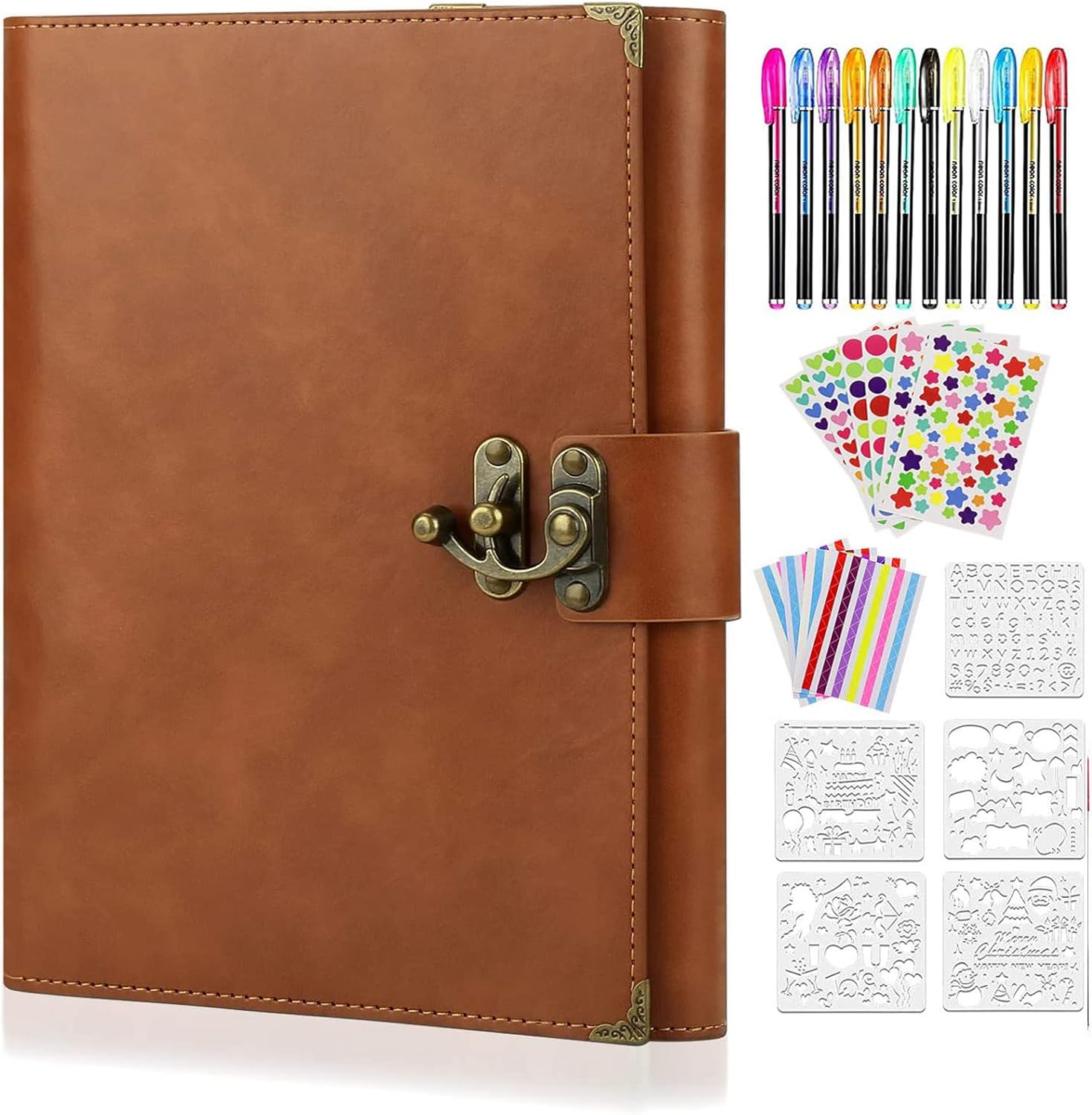 ZEEYUAN Journal Scrapbook Photo Album