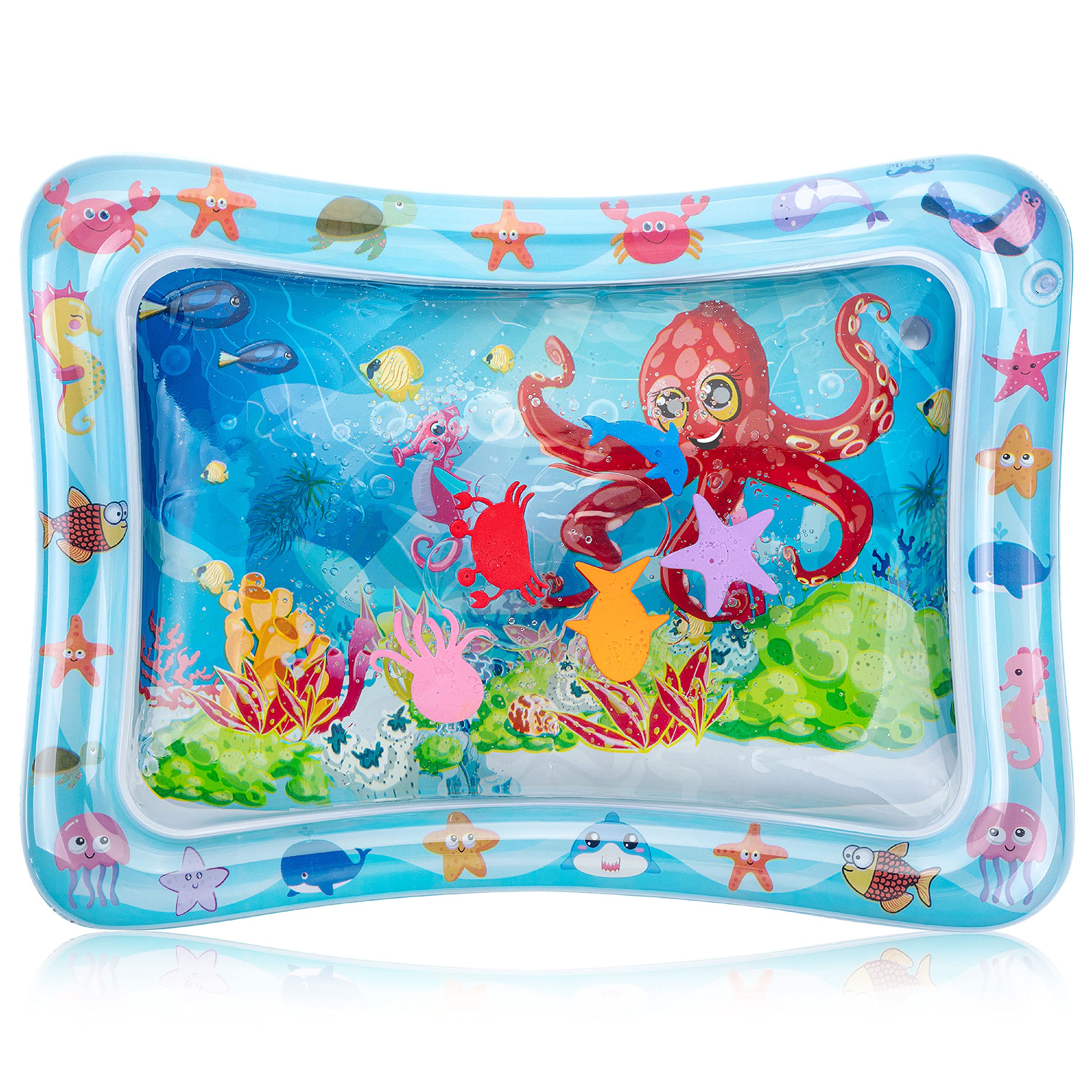 Mr. Pen- Inflatable Tummy Time Water Mat