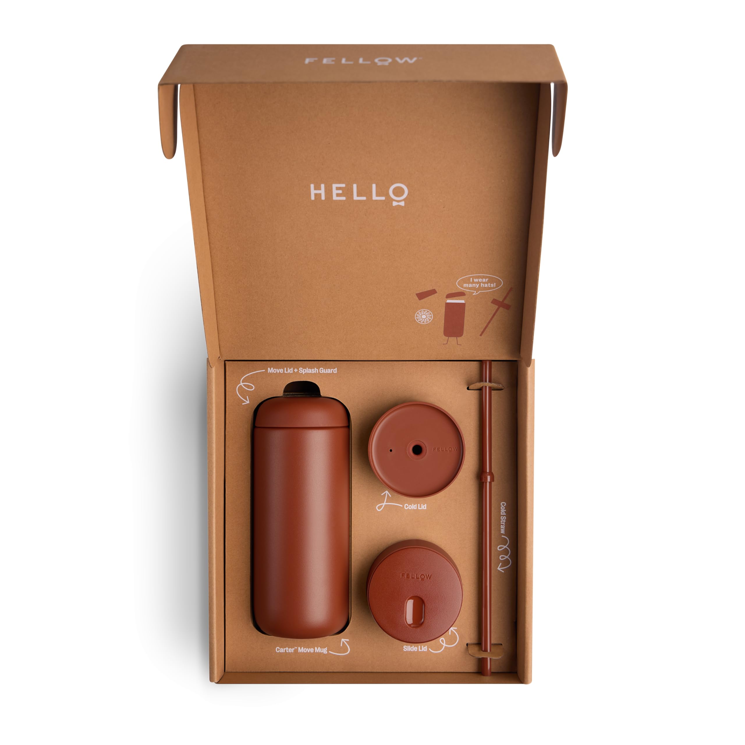Fellow Carter 3-in-1 16 oz Bundle
