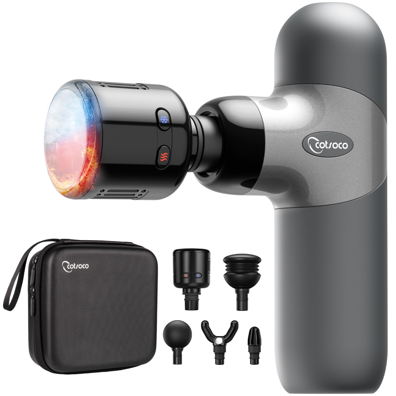 cotsoco Mini Massage Gun with Heat and Cold