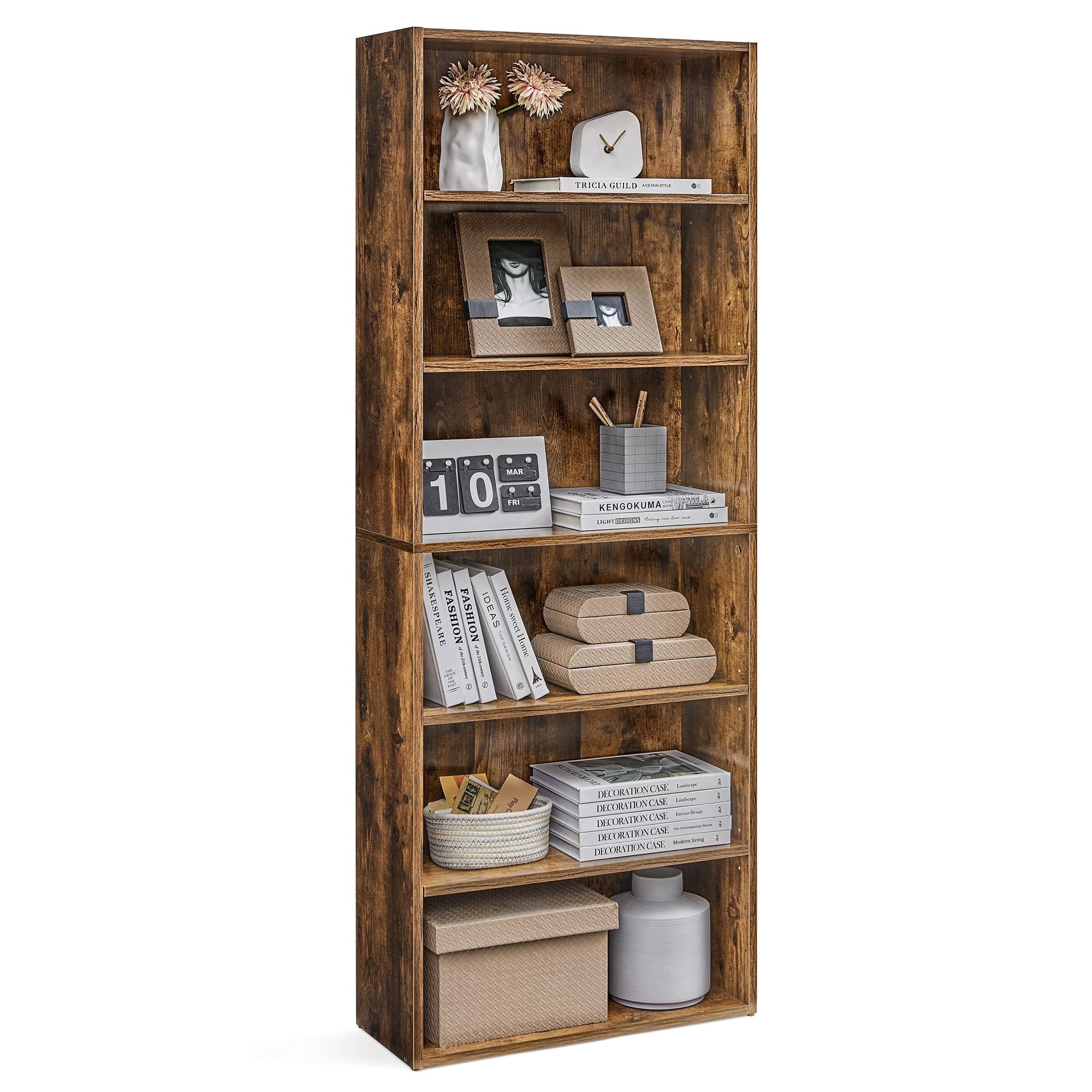 VASAGLE CUSTOS 6-Tier Storage Organizer