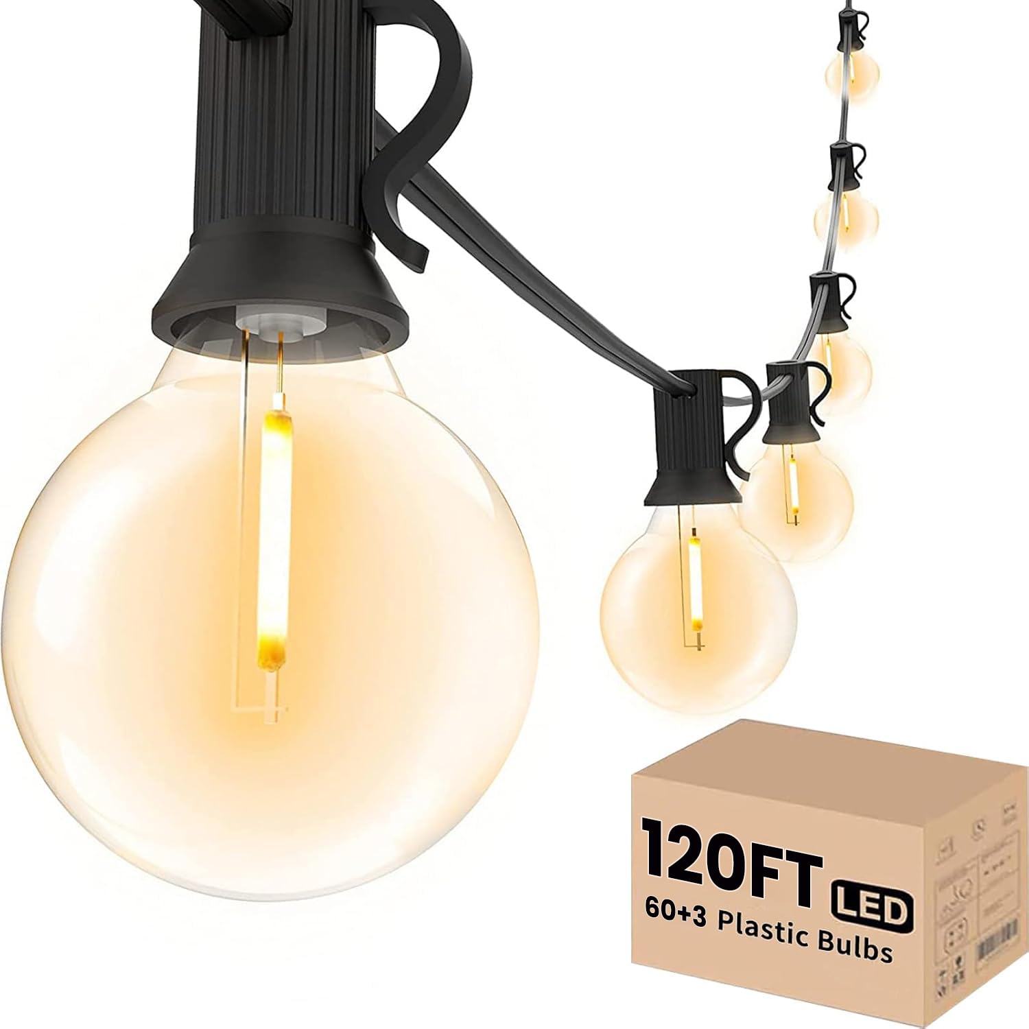 Svater Outdoor String Lights 120 FT