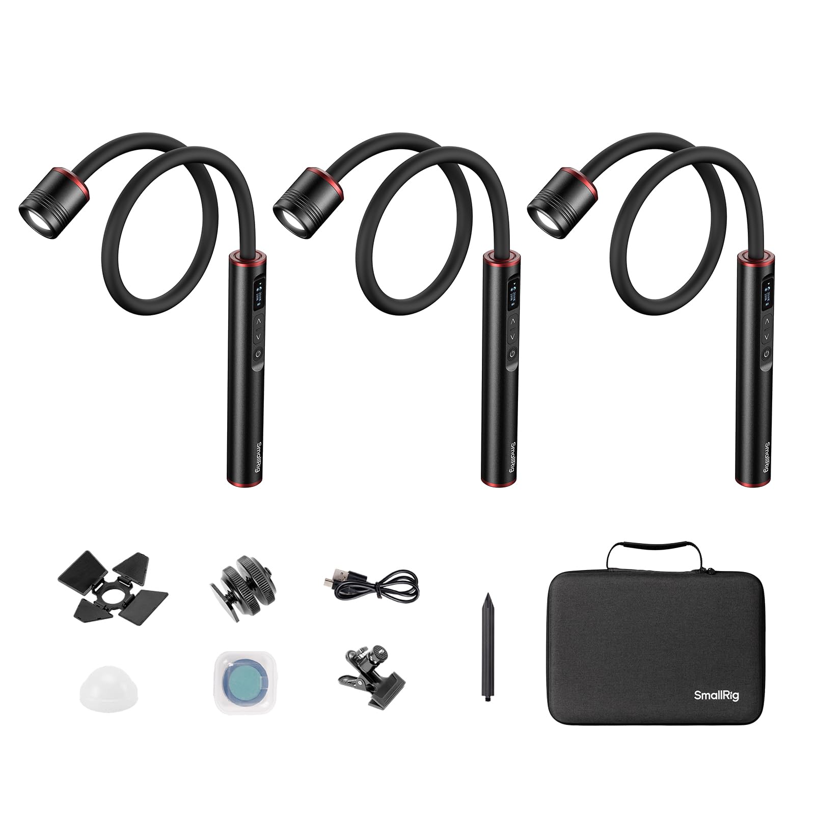 SmallRig RM 01B Macro LED Bendy Light 3-Pack