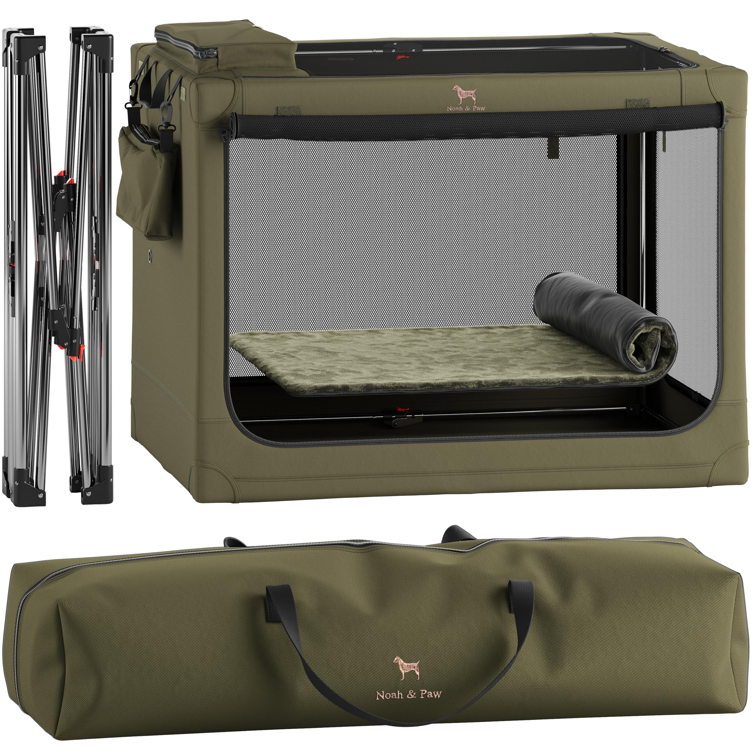 Noah & Paw 42-Inch Collapsible Dog Crate
