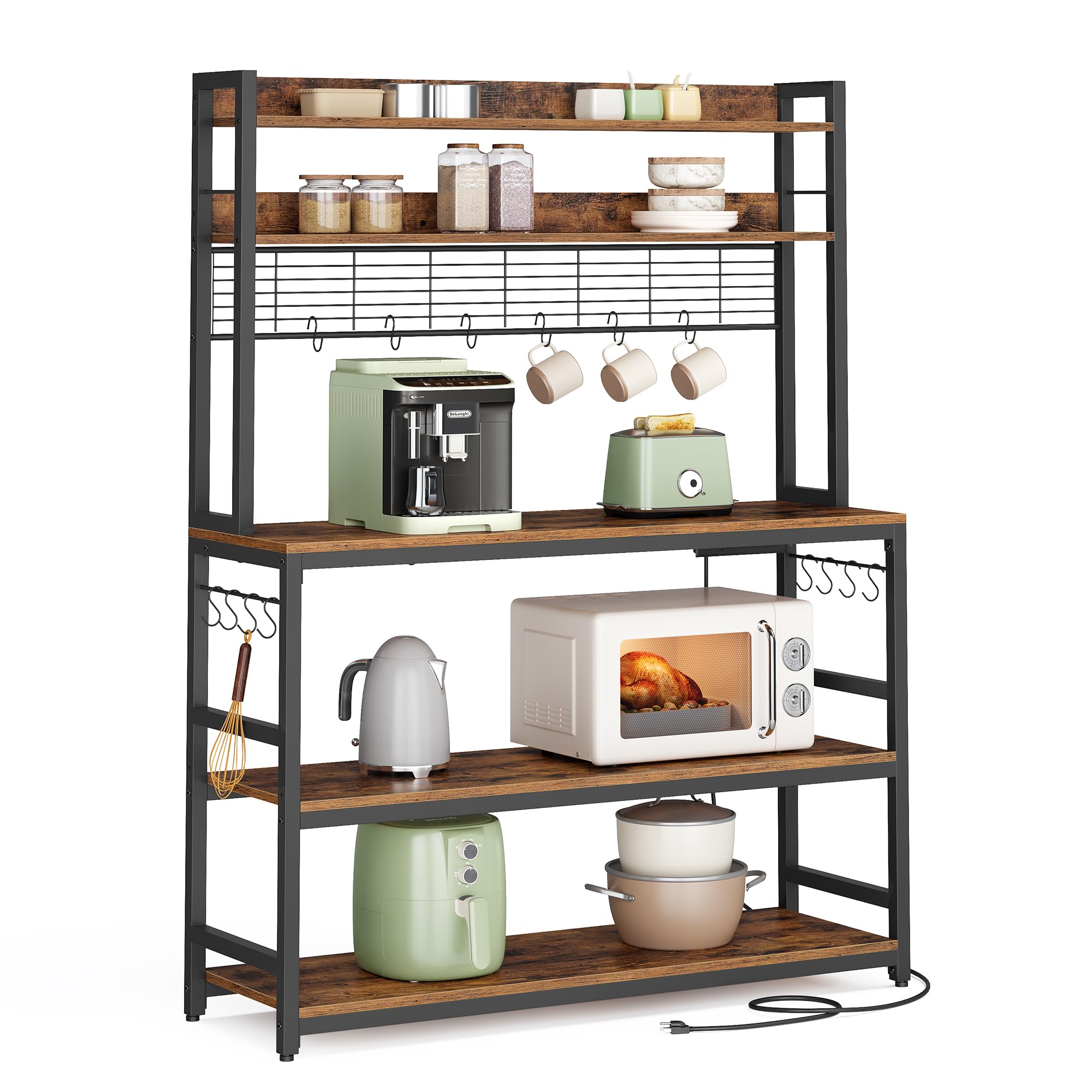 VASAGLE Baker’s Rack with Power Outlet
