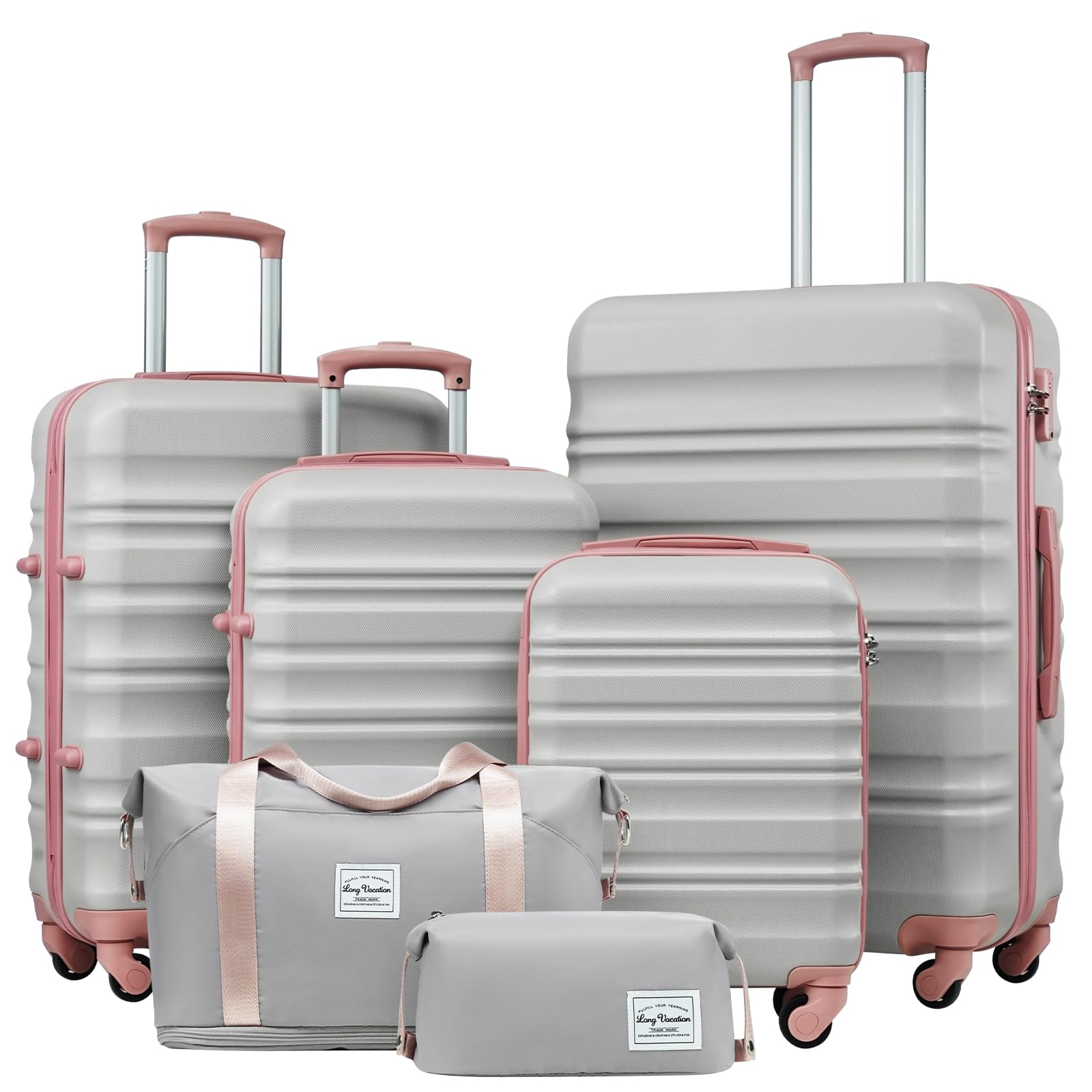 LONG VACATION 6 Piece Luggage Set