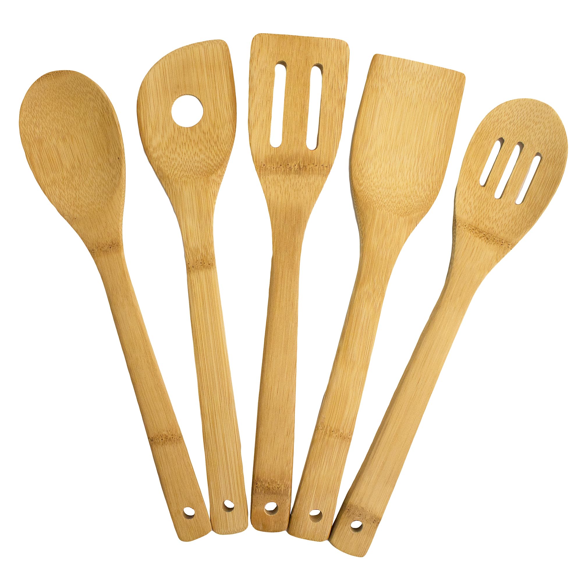 Totally Bamboo 5-Piece Cooking Utensil Set