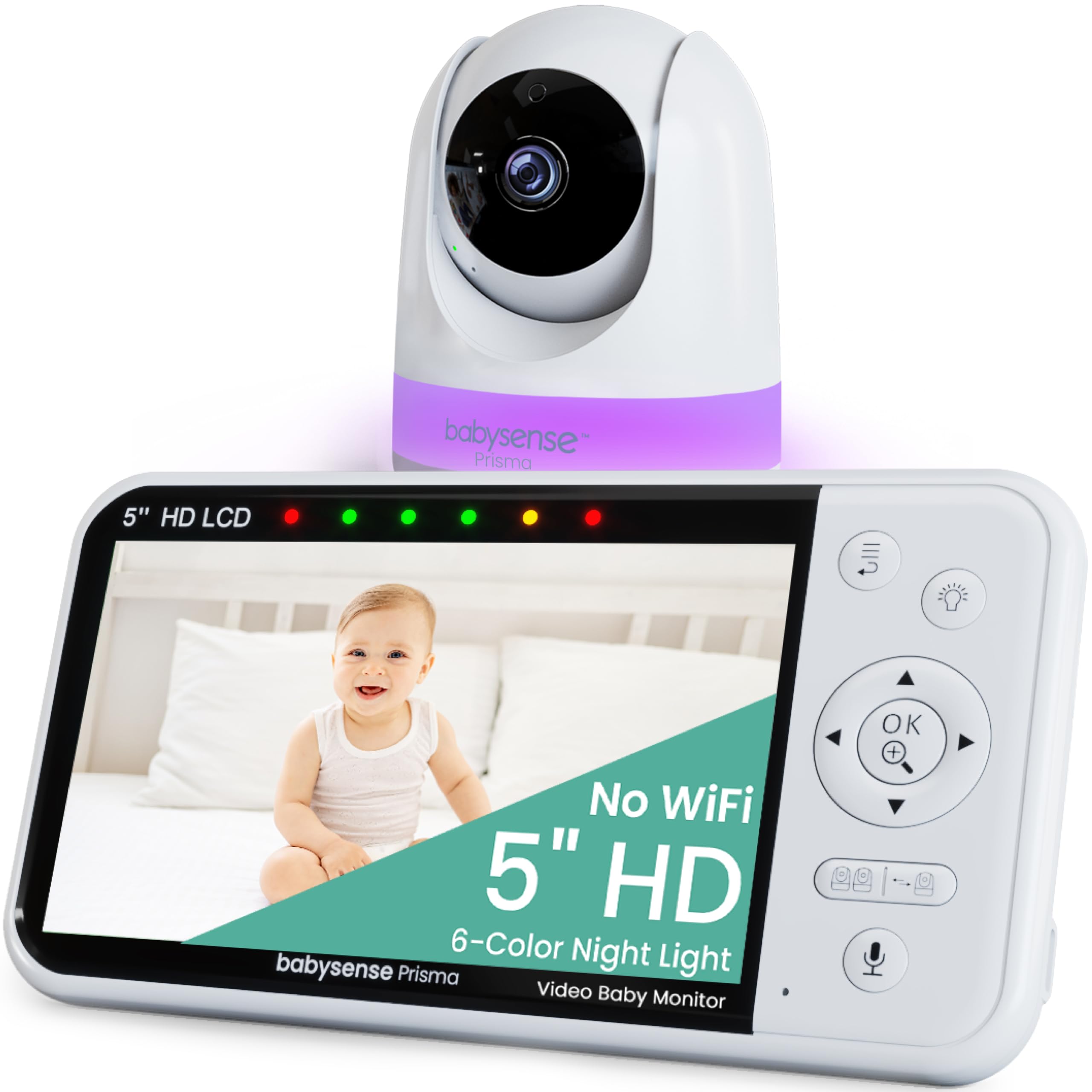 Babysense Prisma HD 5" Monitor
