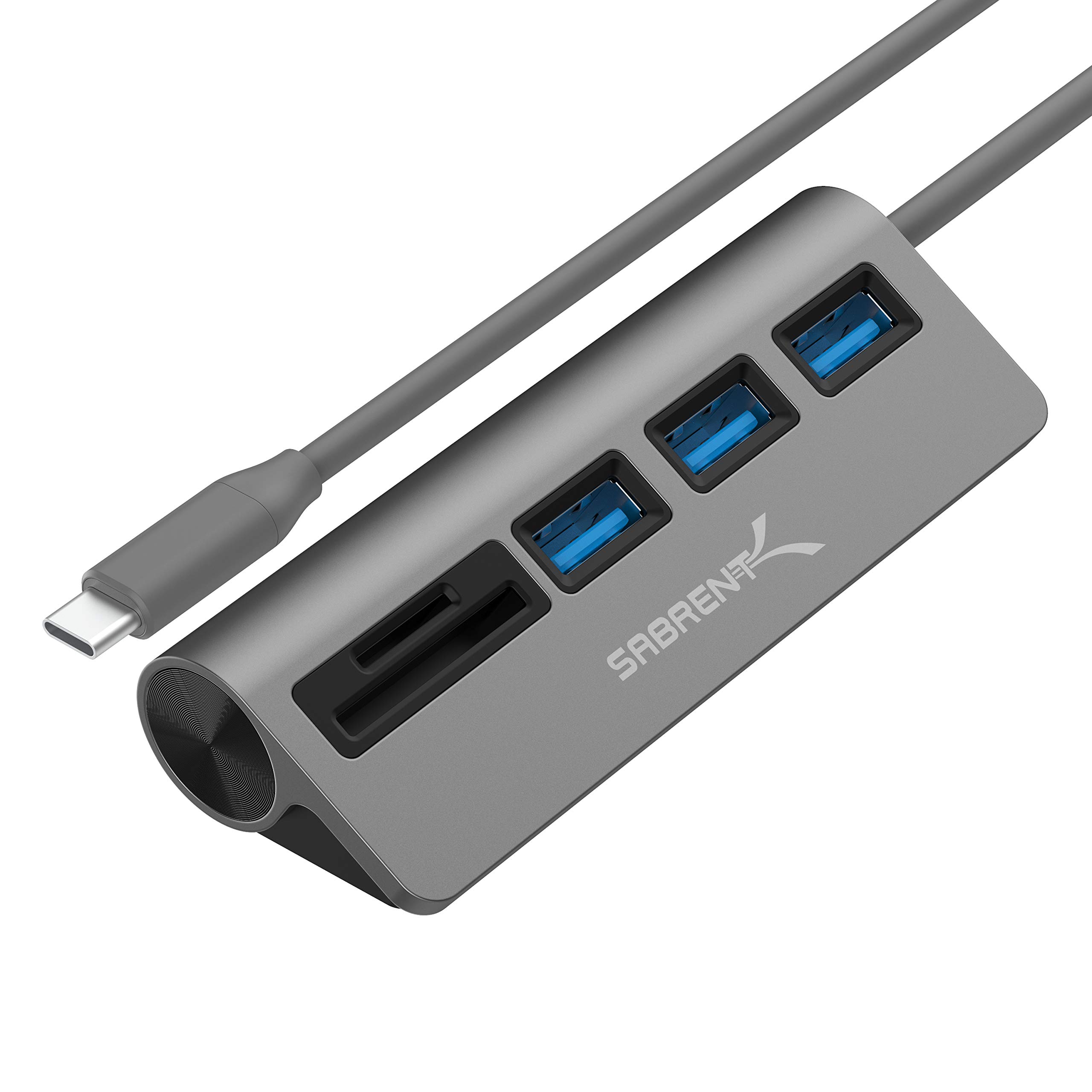 SABRENT USB-C 5-in-1 Hub (HB-U3CR)
