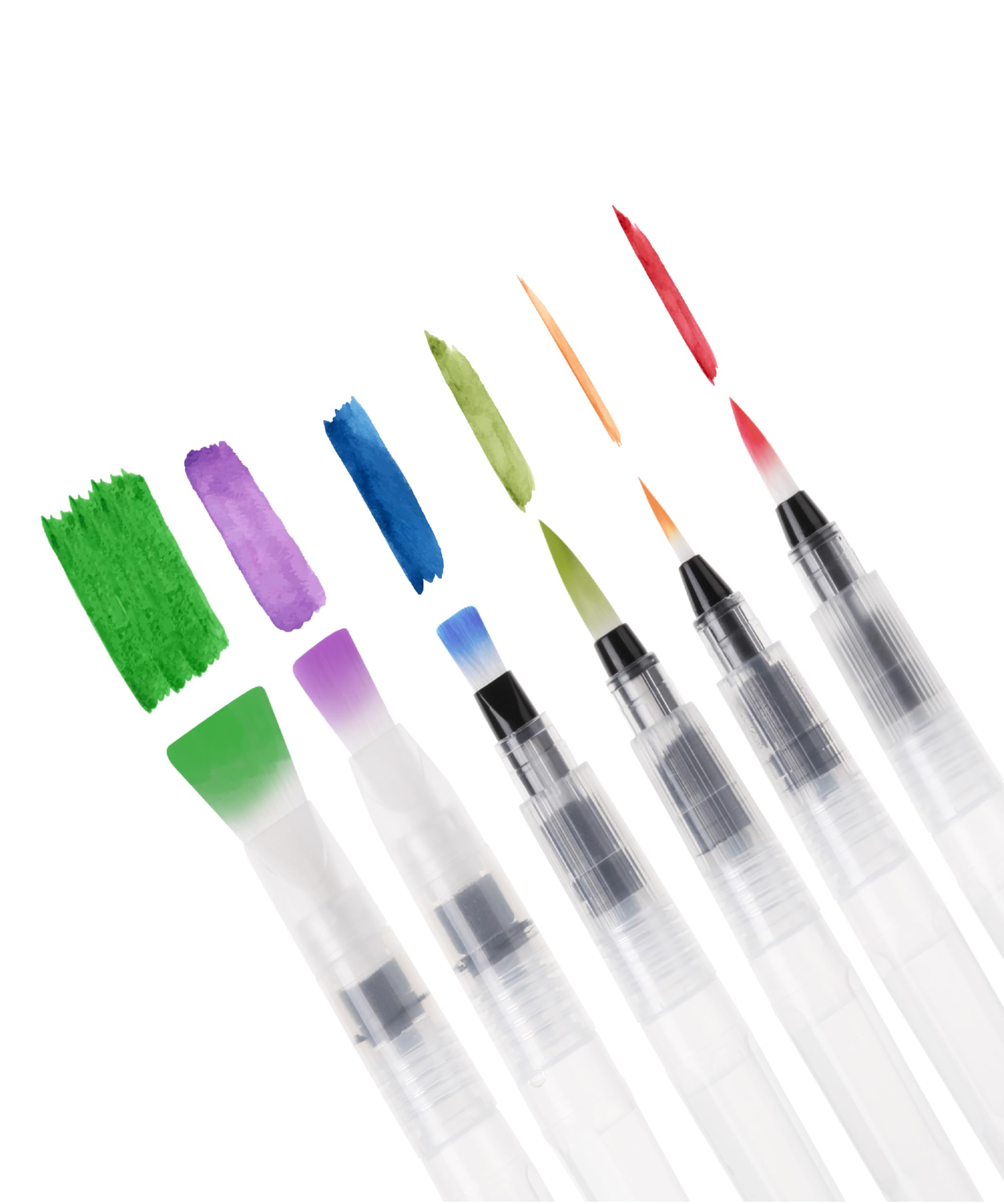 Mr. Pen Watercolor Brush Pens, 6 pcs