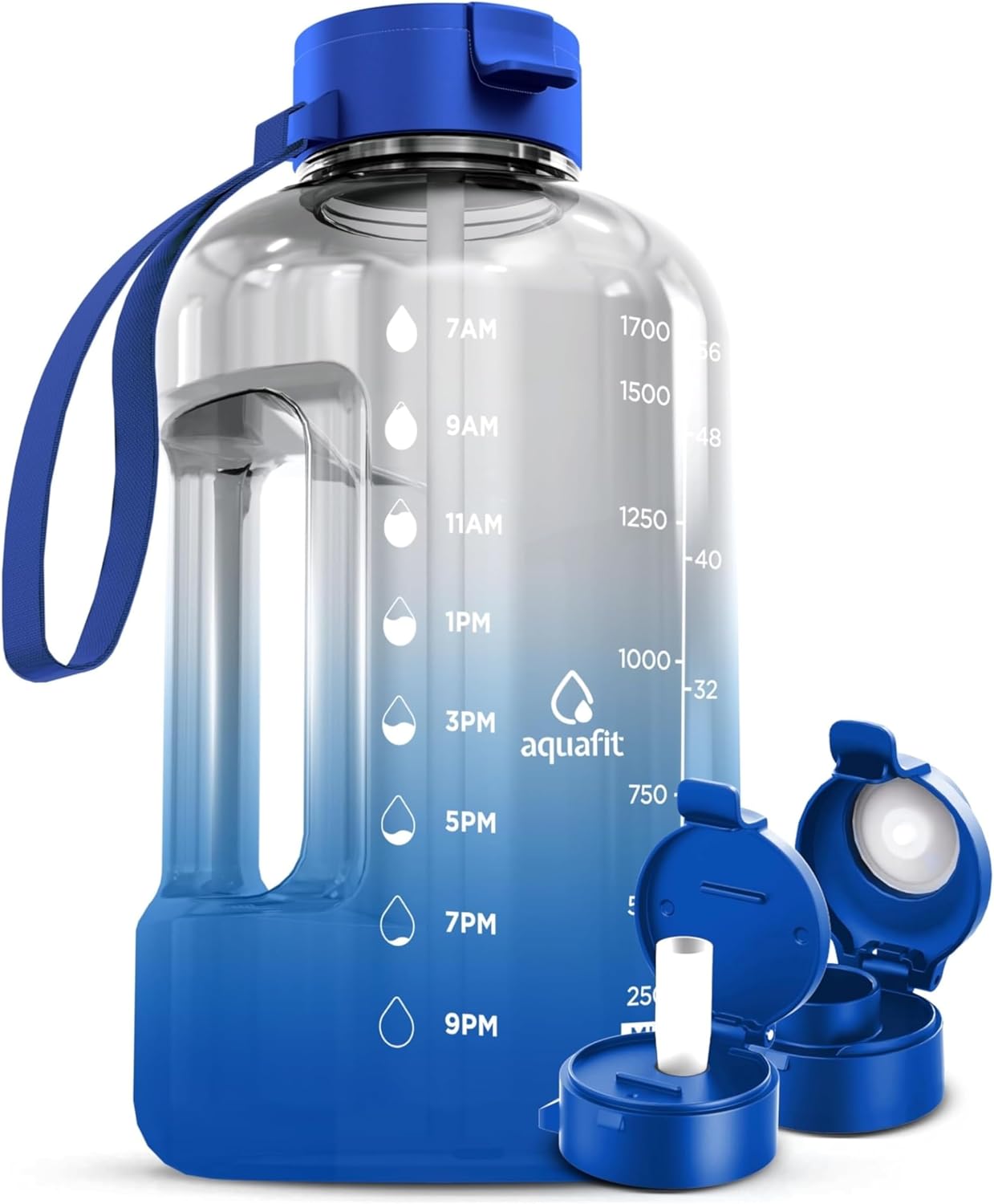 AQUAFIT 64 oz Half Gallon Water Bottle