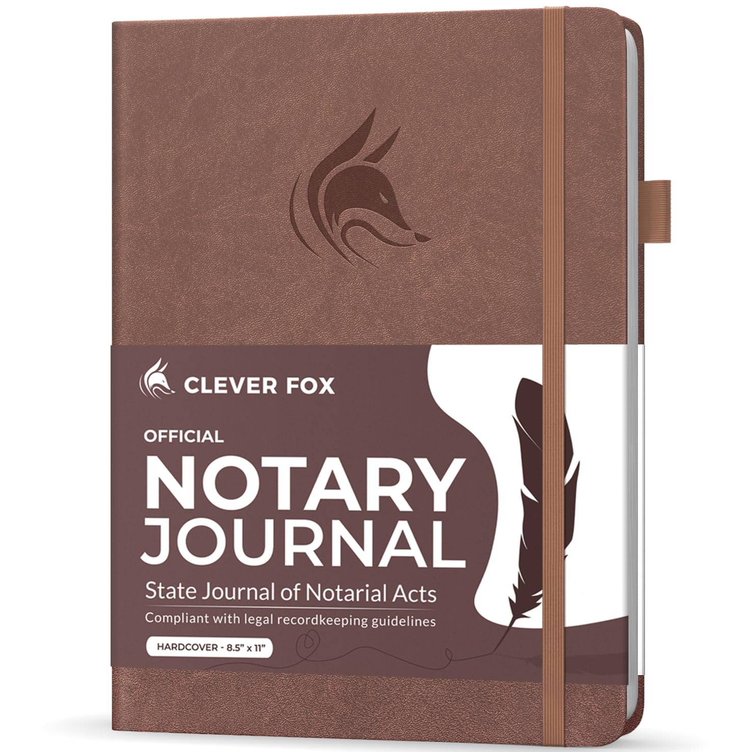 Clever Fox Notary Journal