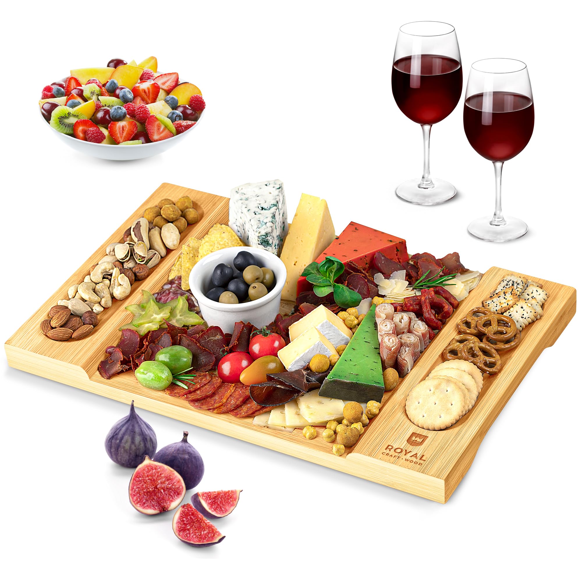 ROYAL CRAFT WOOD Charcuterie and Cheese Board