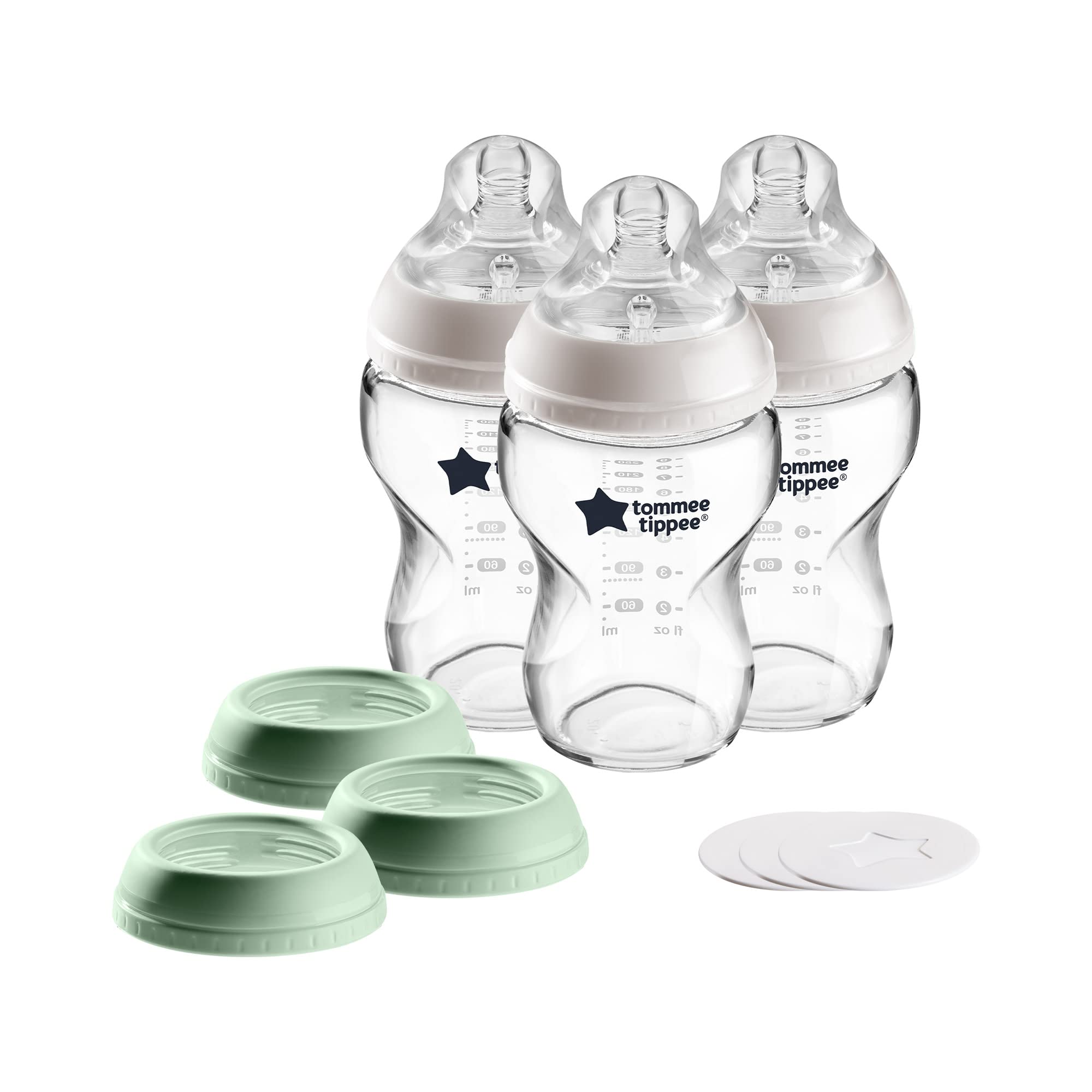 Tommee Tippee Closer to Nature Convertible Glass Bottles