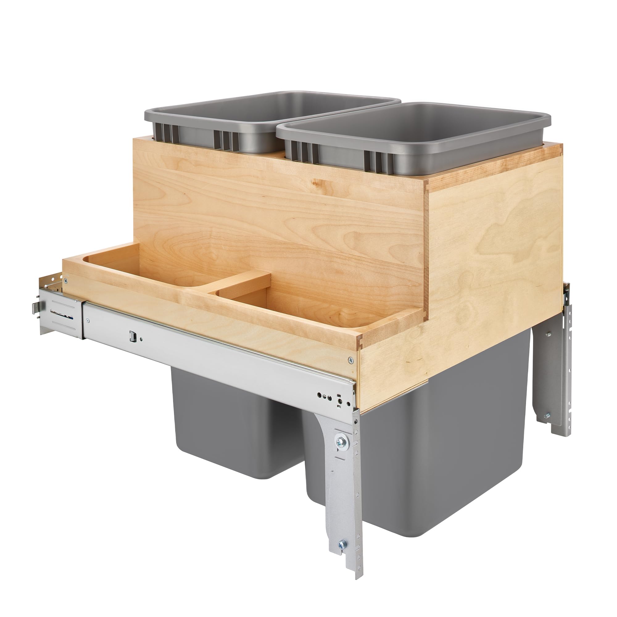 Rev-A-Shelf Double Pullout, 50 Qt