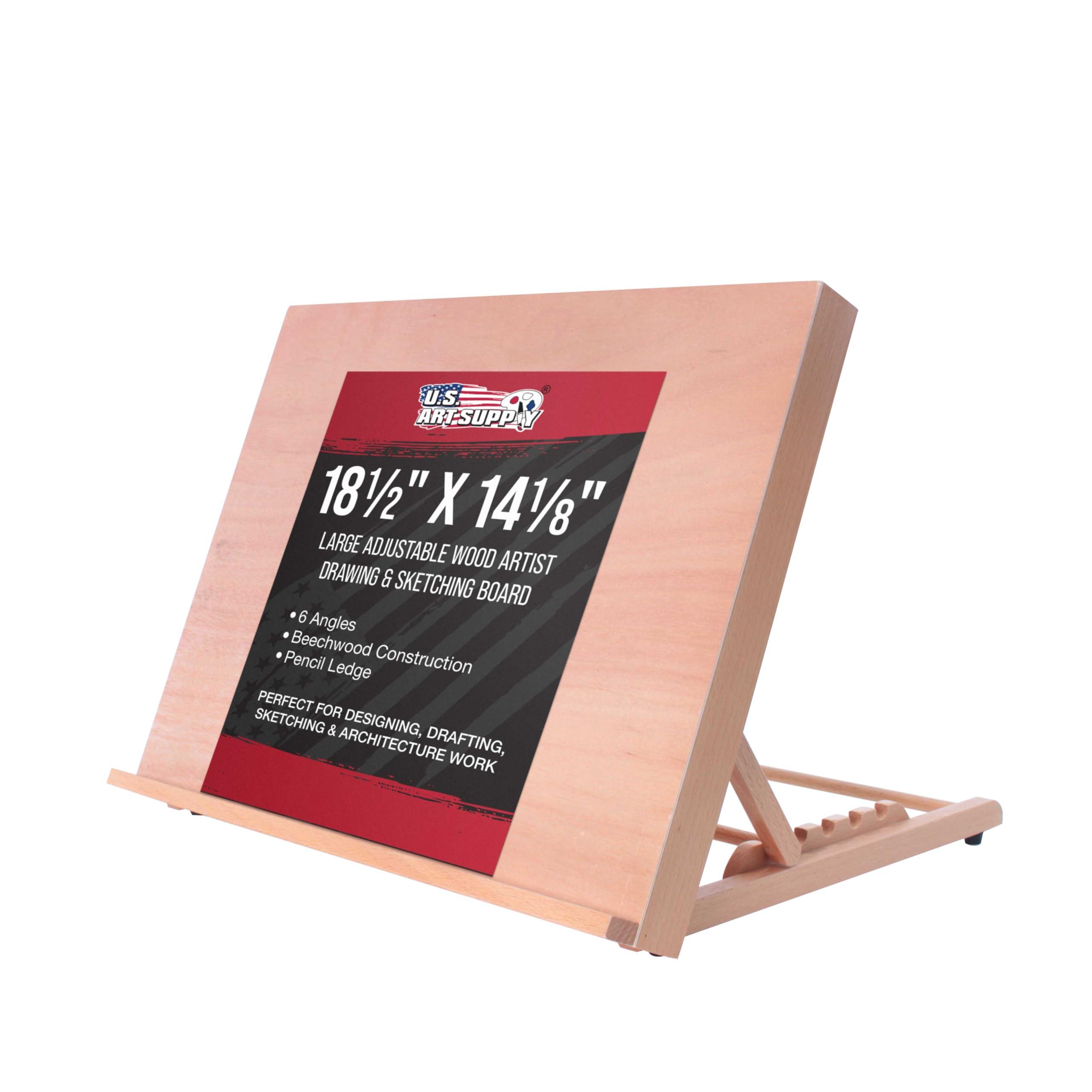 U.S. Art Supply A3 Wooden Drawing Board