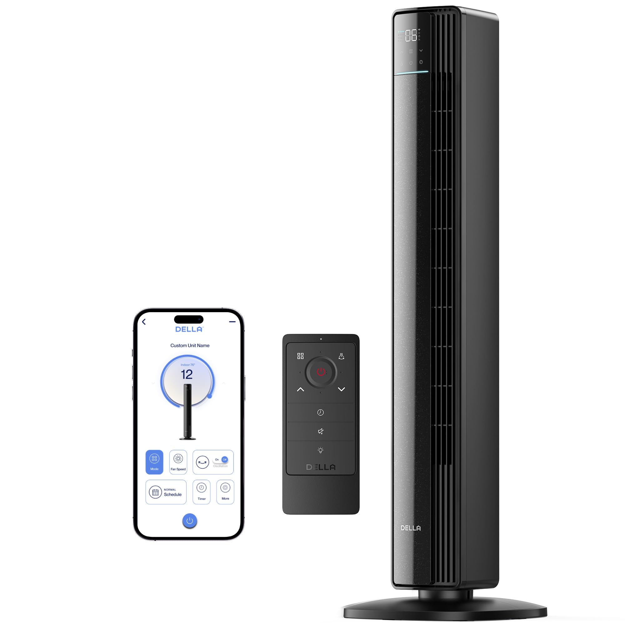 Della 42" Smart Tower Fan
